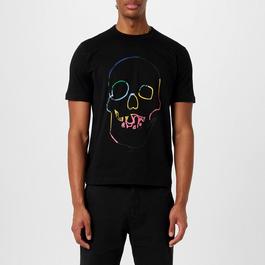 PS Paul Smith Linear Tee Skull Sn42