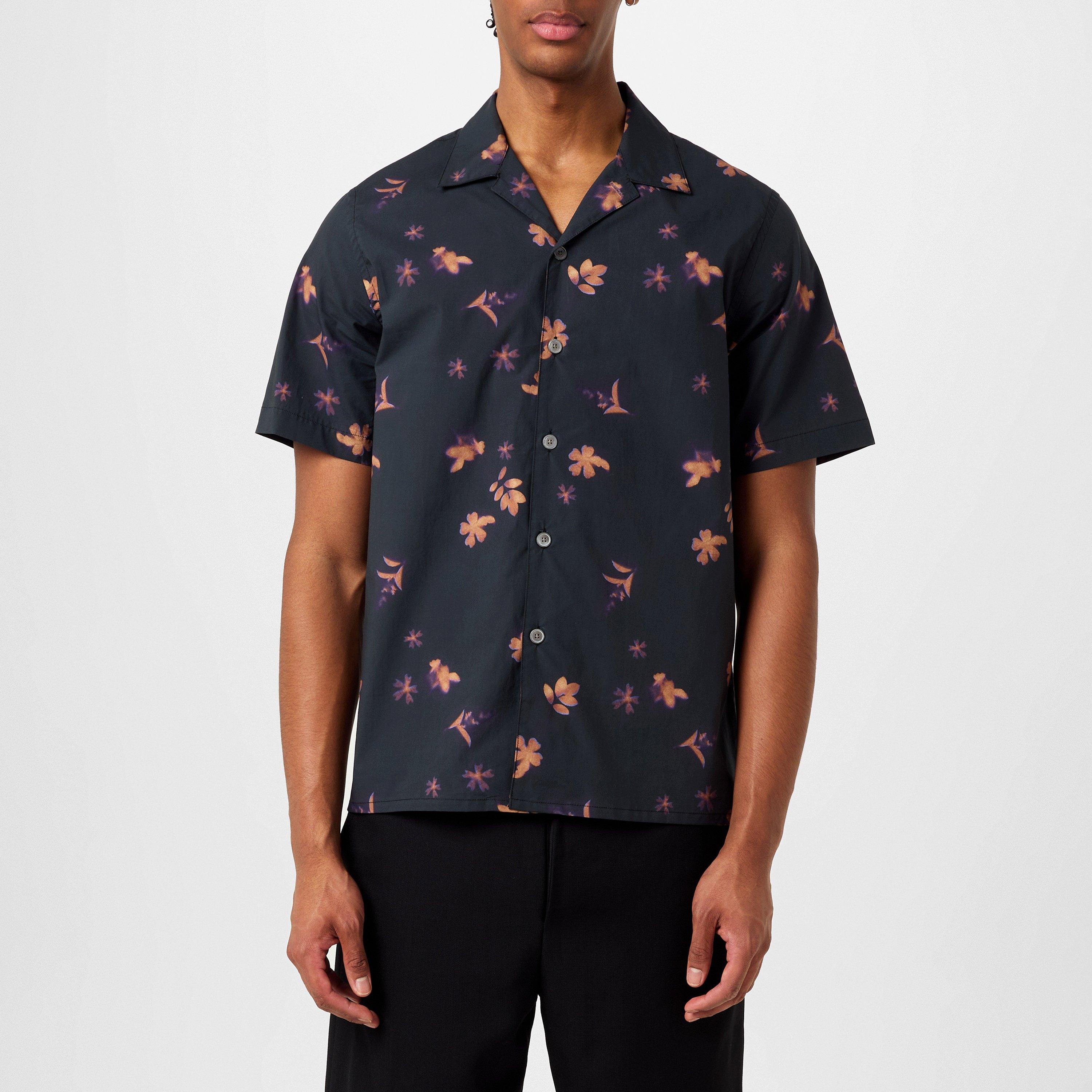 Black 79 - PS Paul Smith - Men's Short-Sleeve Patterned Shirt - 3