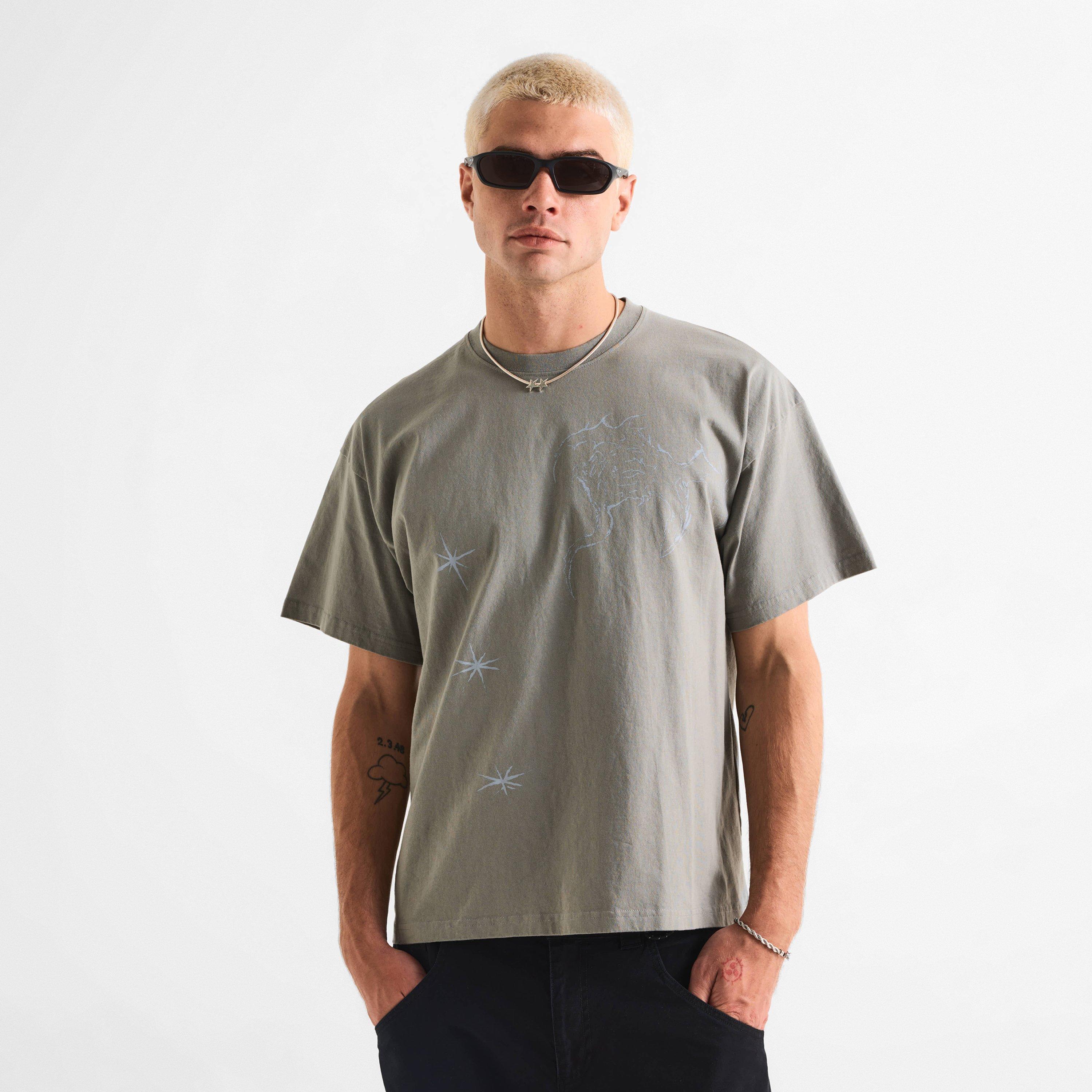 Grey - ROA - Men's Ryli Tee T-Shirt - 3