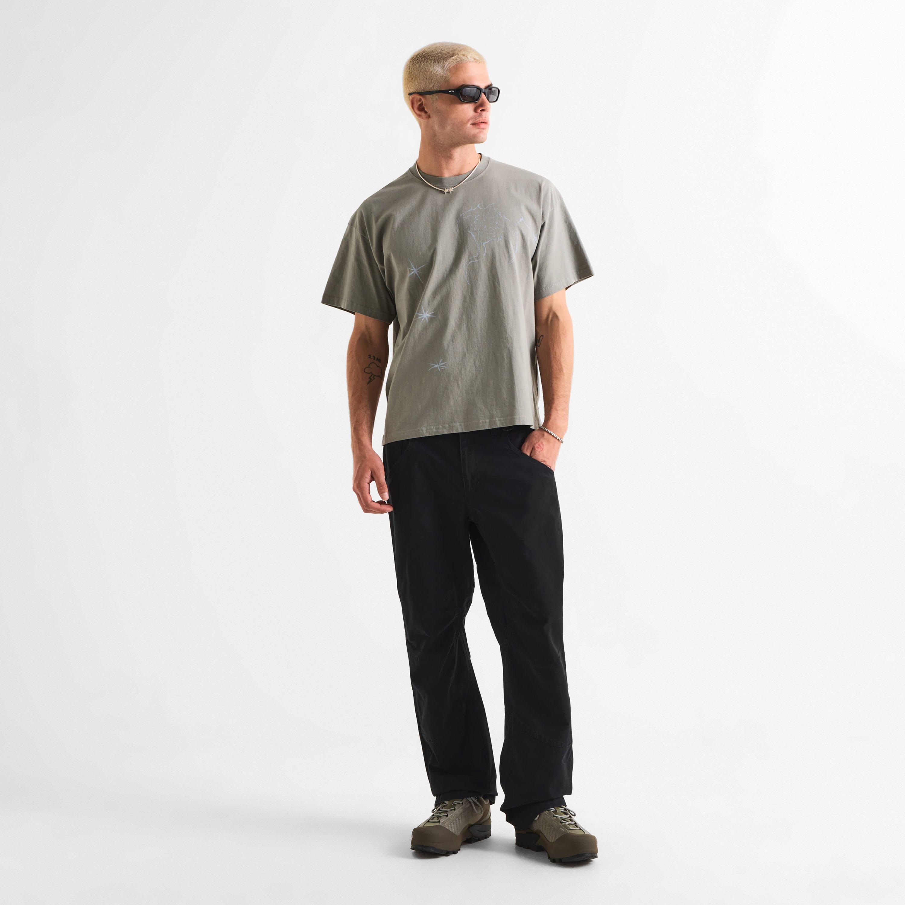 Grey - ROA - Men's Ryli Tee T-Shirt - 6