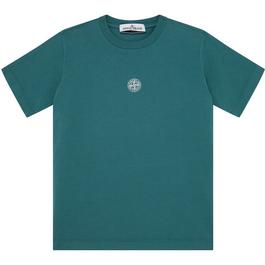 Stone Island Junior Graphic Logo T Shirt