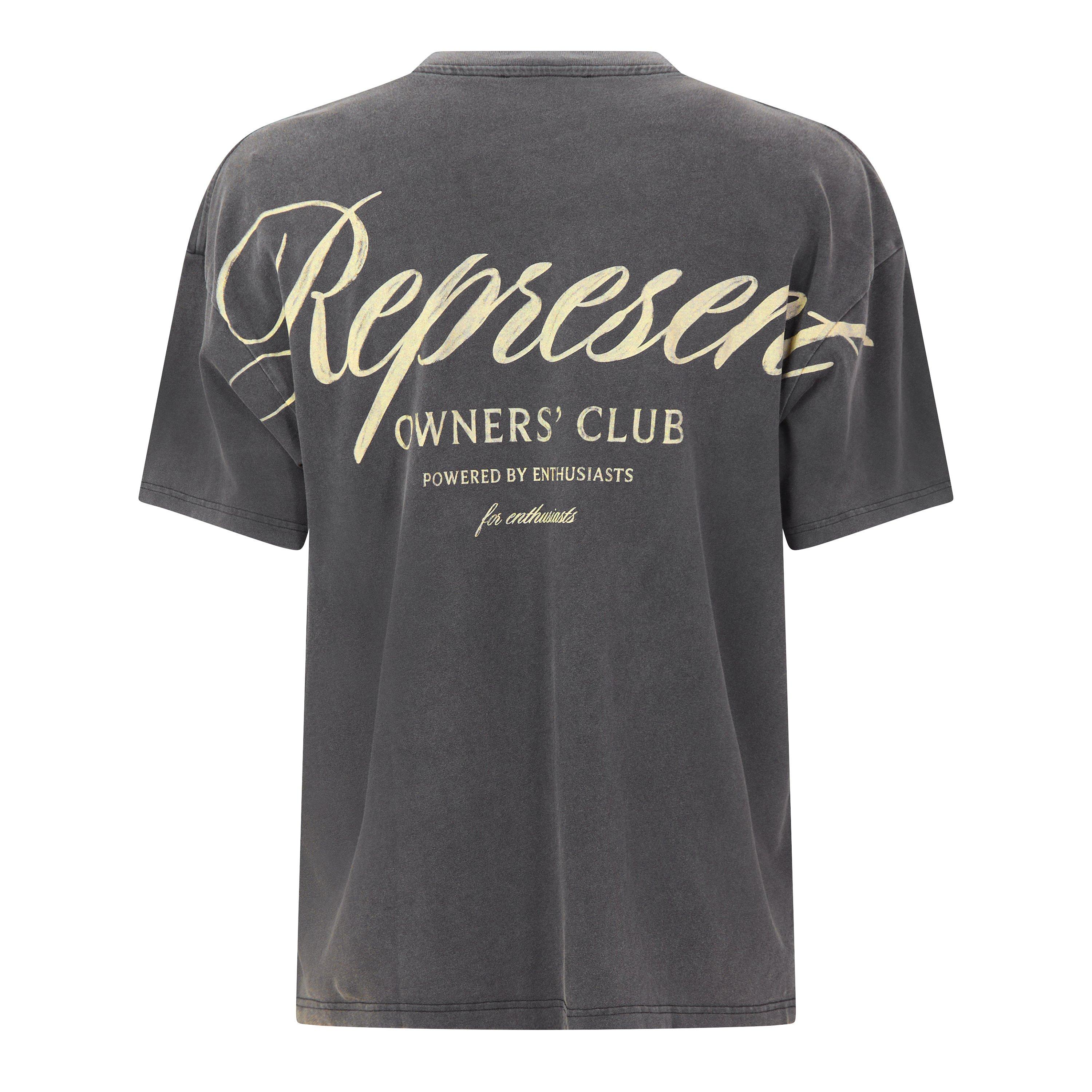 Vintage Grey - Represent - Rep OC Script Tee Sn72 - 2