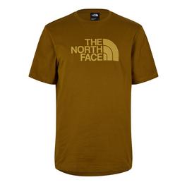 The North Face The North Face M S/S Easy Tee Moss Green/Amber Gre T-Shirt Mens