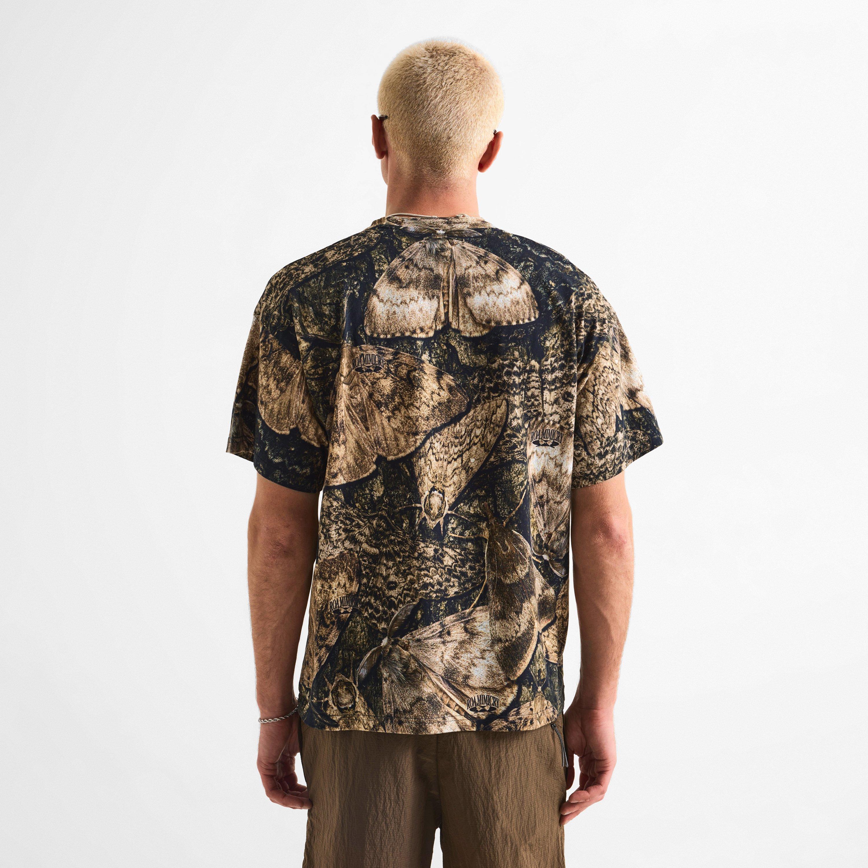 Brown - ROA - Men's Senter Tee T-Shirt - 4