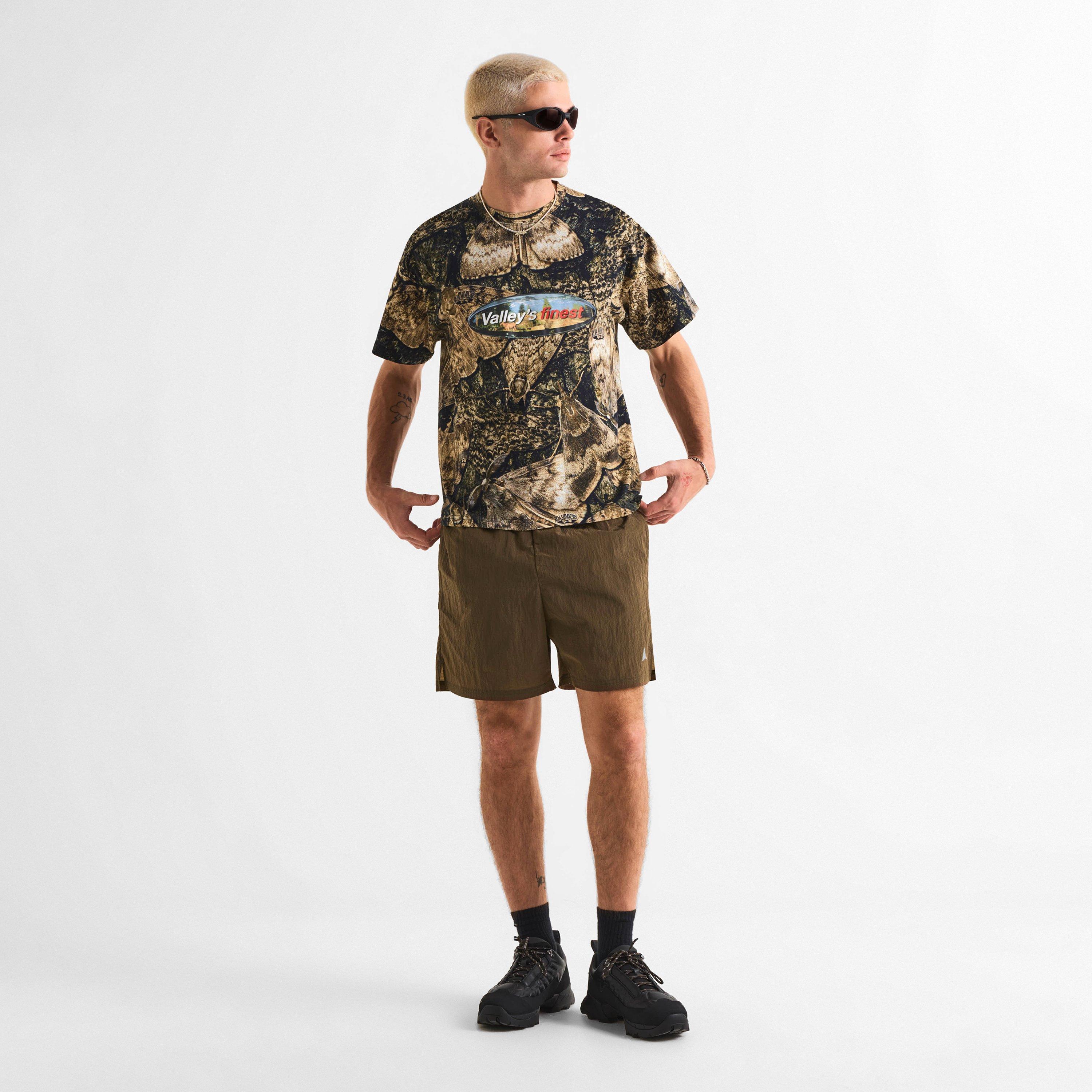 Brown - ROA - Men's Senter Tee T-Shirt - 6