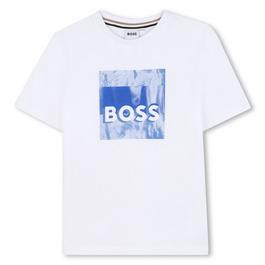 Boss Woven Logo Tee Jn53