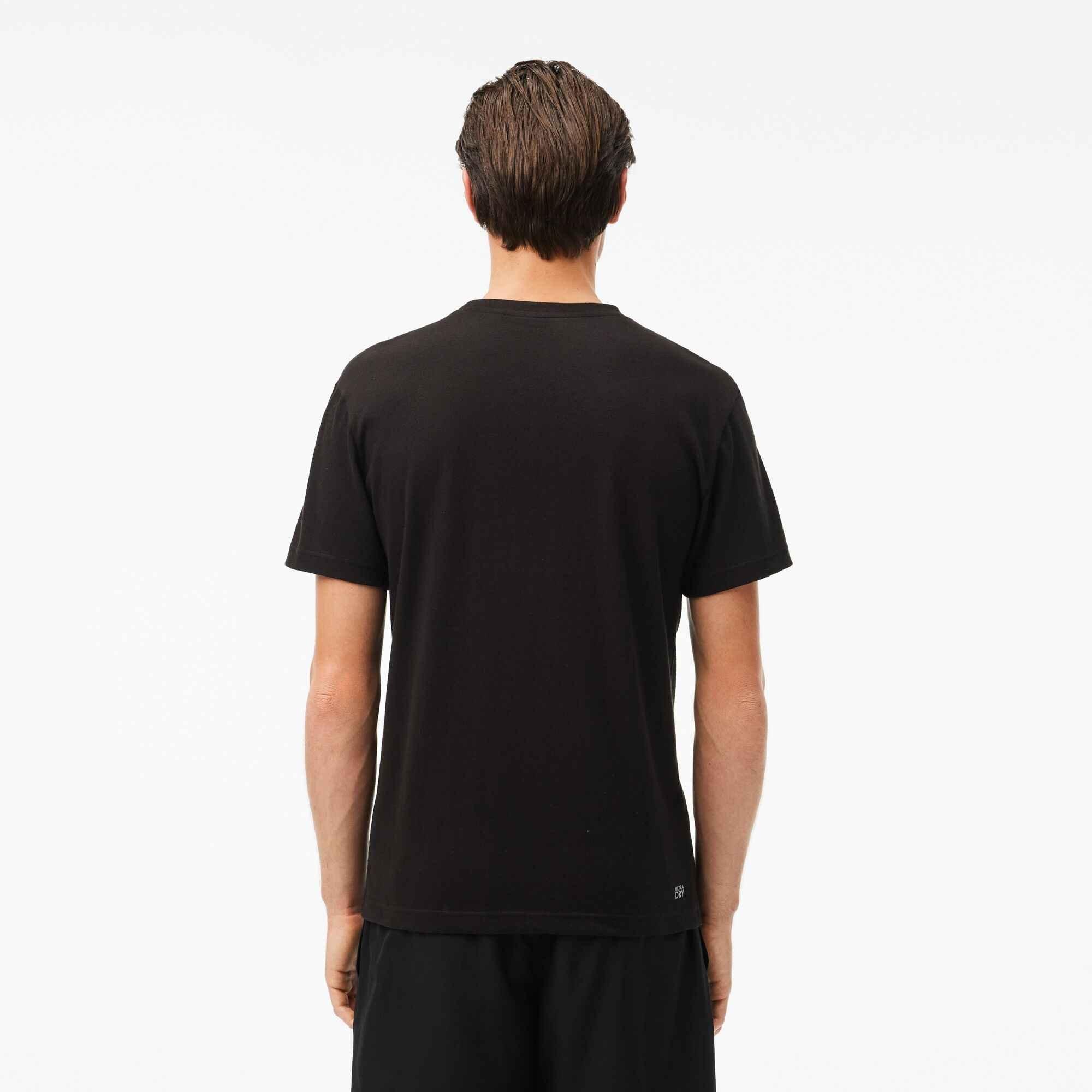 Black 7V2 - Lacoste - Croc II T Shirt - 4