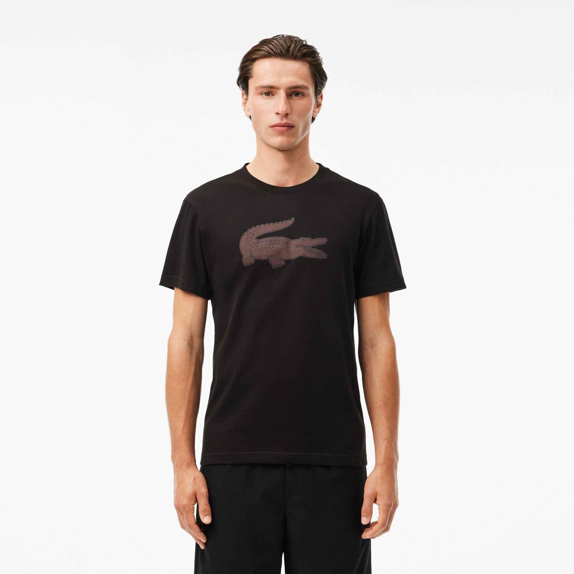 Black 7V2 - Lacoste - Croc II T Shirt - 6