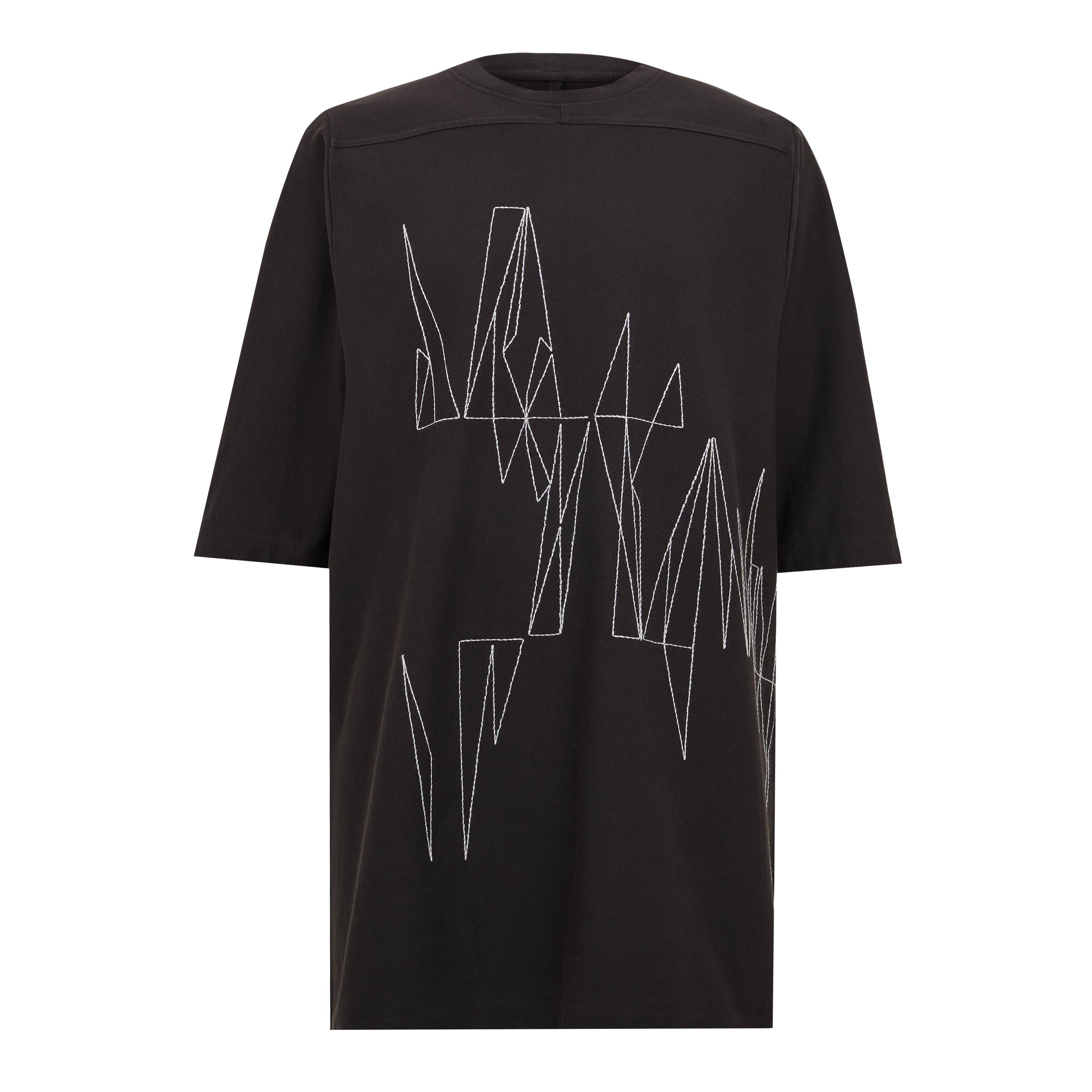 Dust - Rick Owens - x Moncler Jumbo Knit Graphic T-Shirt - 1