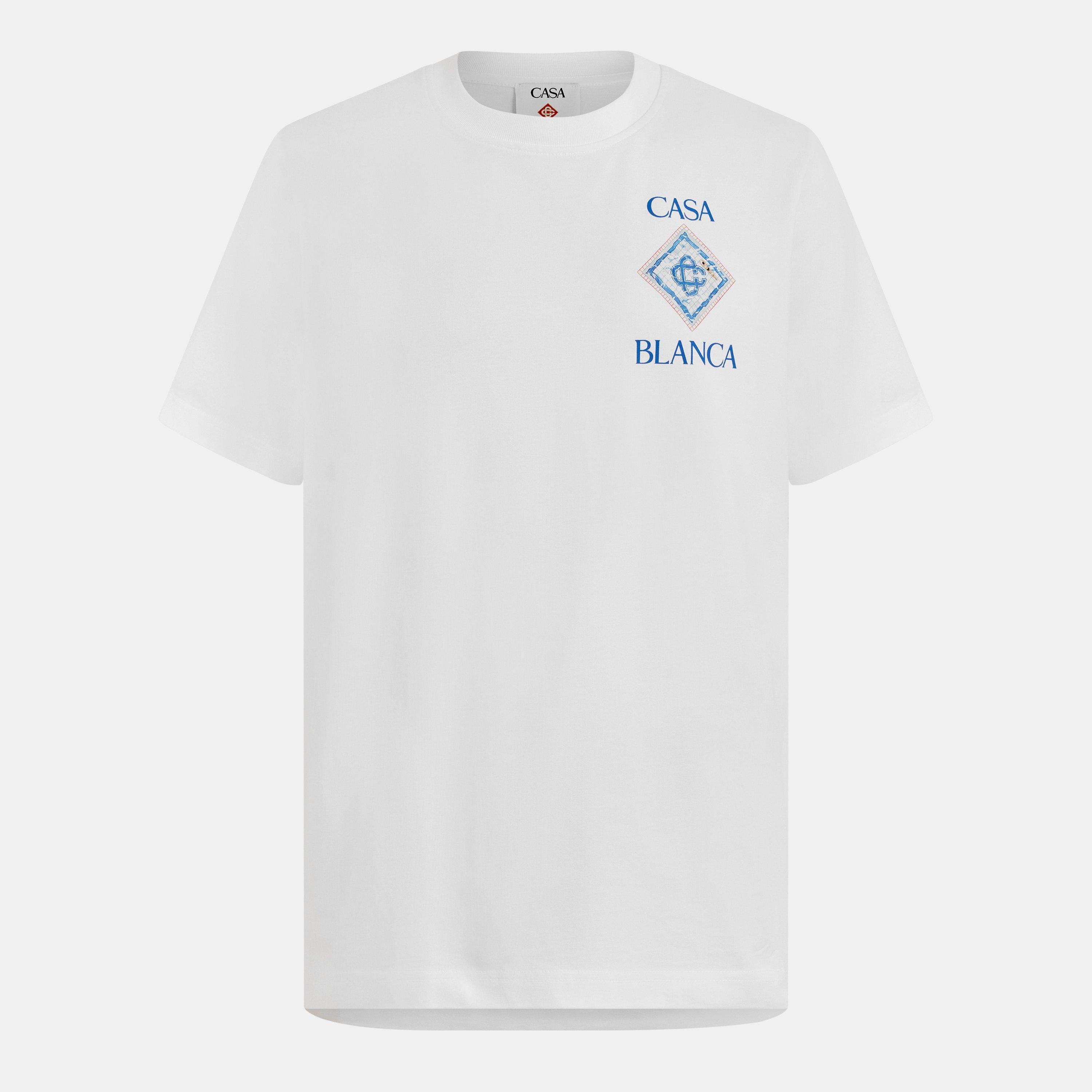 White - Casablanca - Men's Regular Fit T-Shirt - 1