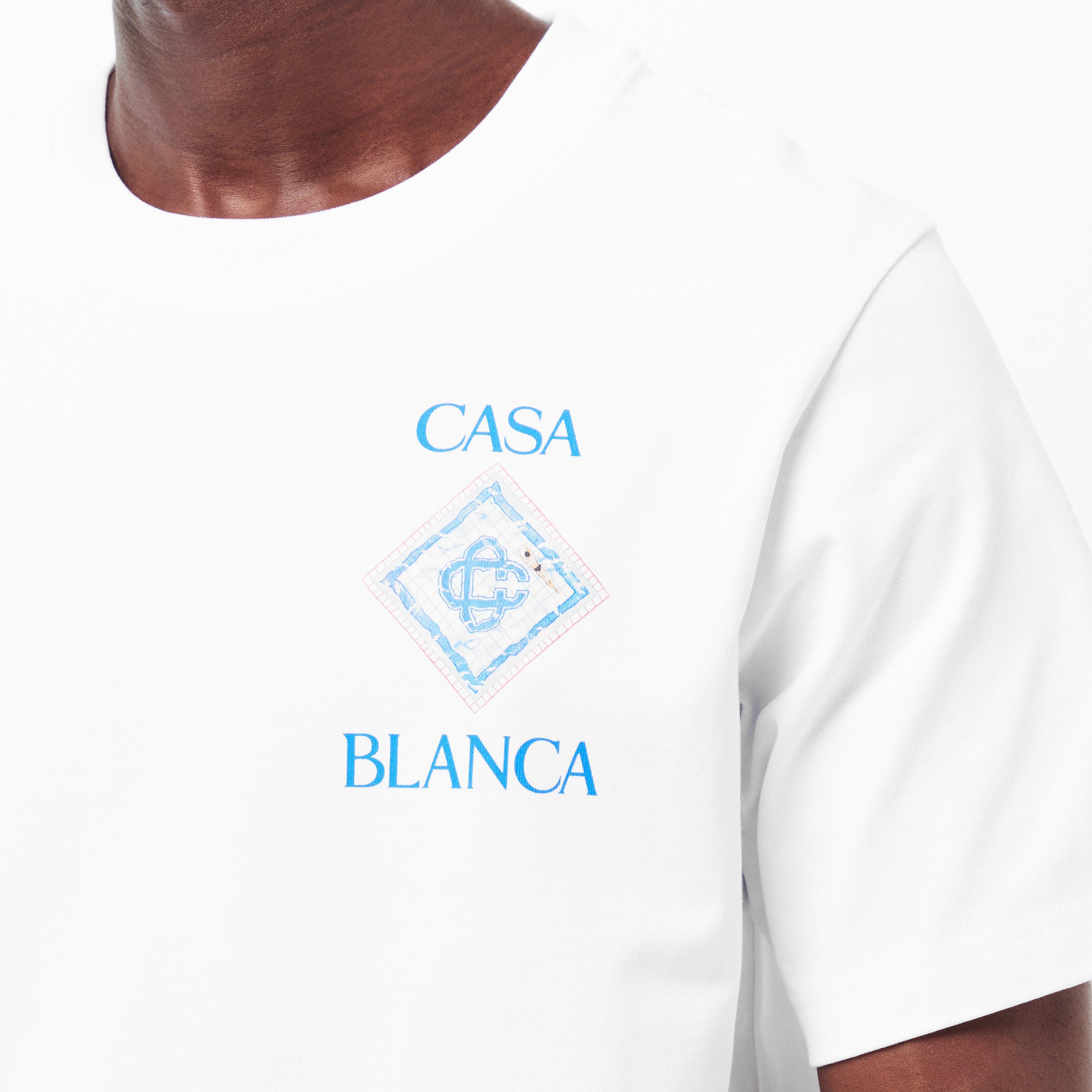 White - Casablanca - Men's Regular Fit T-Shirt - 5