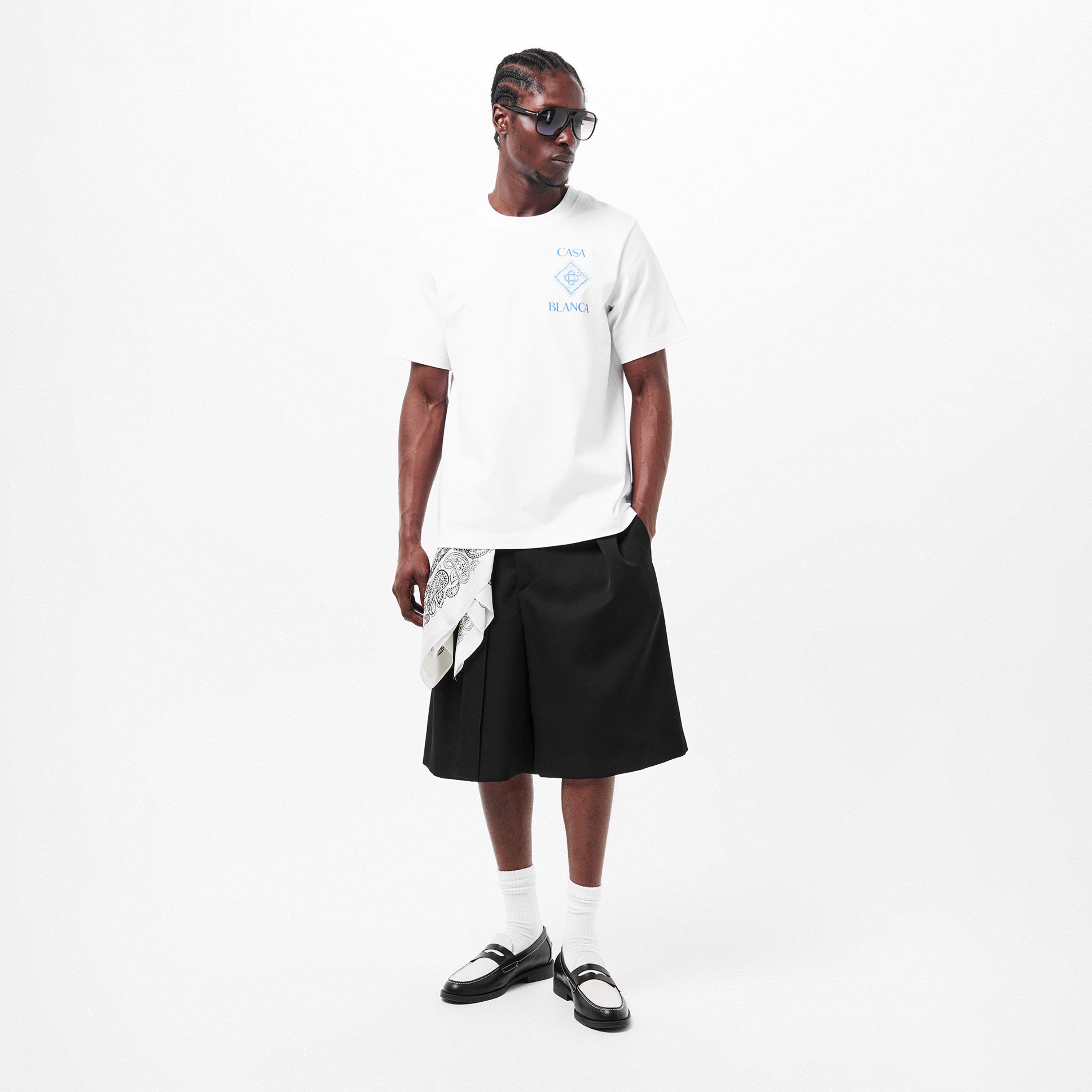 White - Casablanca - Men's Regular Fit T-Shirt - 6