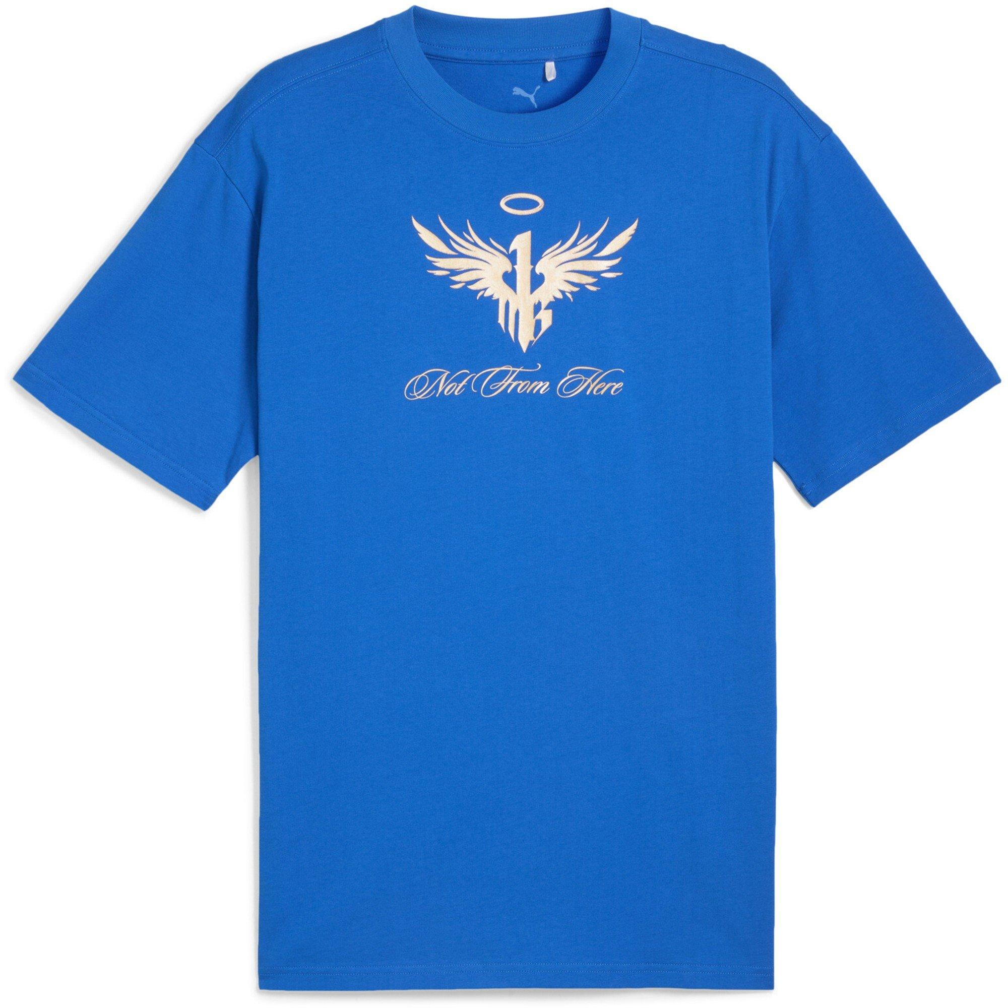 Puma Men's Oversized T-Shirt - Team Ro Puma Team Ro - L