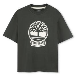 Timberland Logo Print T-Shirt Juniors