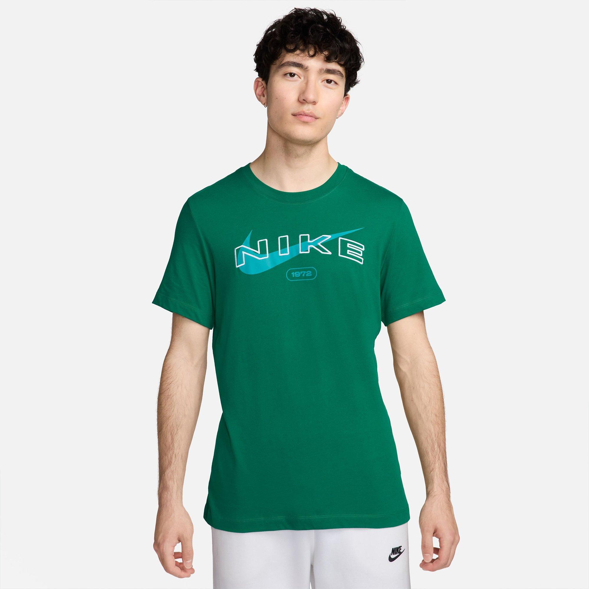Malachite/White - Nike - Sportswear Club Mens T Shirt - 4