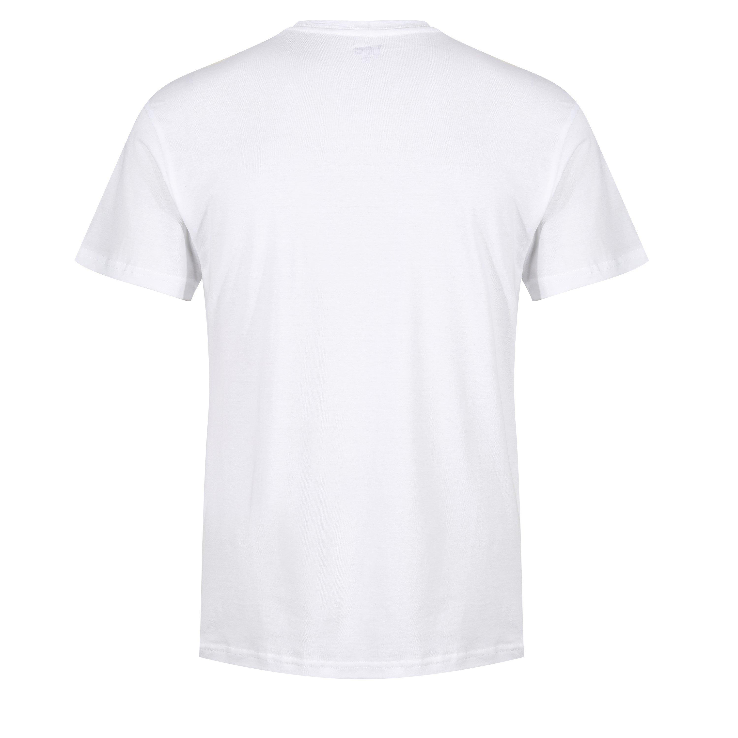 Schwarz/Weiß - Wrangler - Wrangler Mens 3pk T-Shirts FOSTER - 3