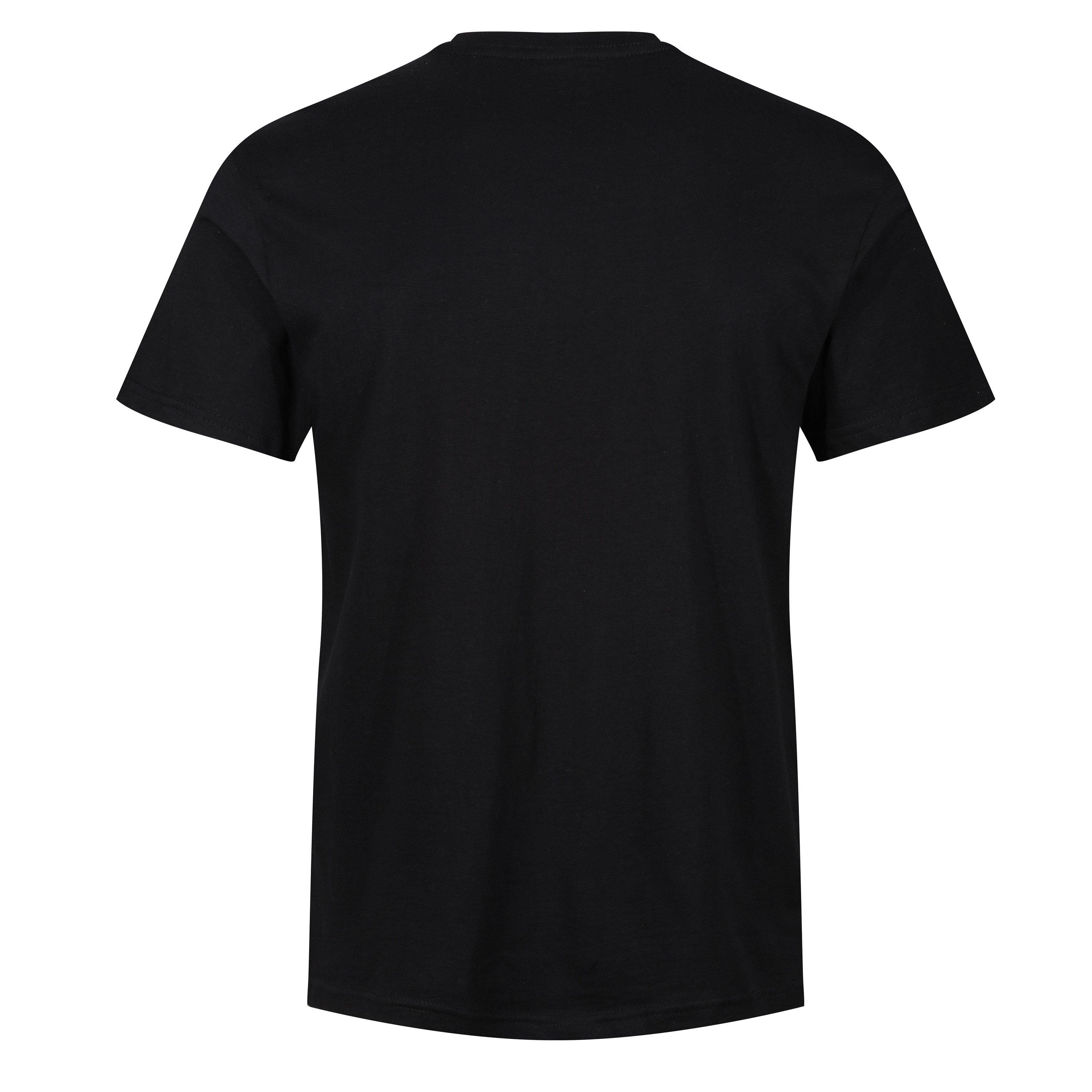 Schwarz/Weiß - Wrangler - Wrangler Mens 3pk T-Shirts FOSTER - 5