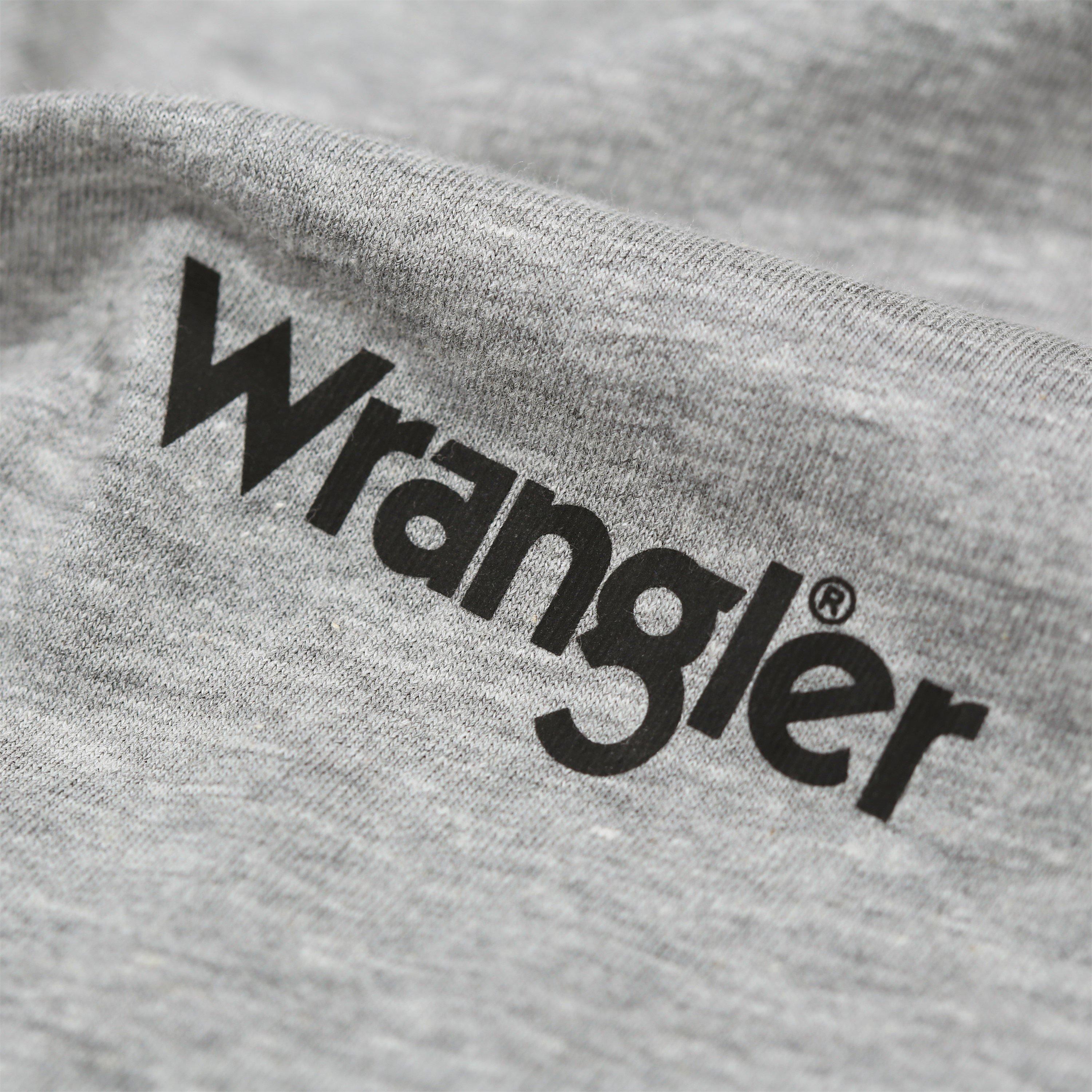 Schwarz/Weiß - Wrangler - Wrangler Mens 3pk T-Shirts FOSTER - 8