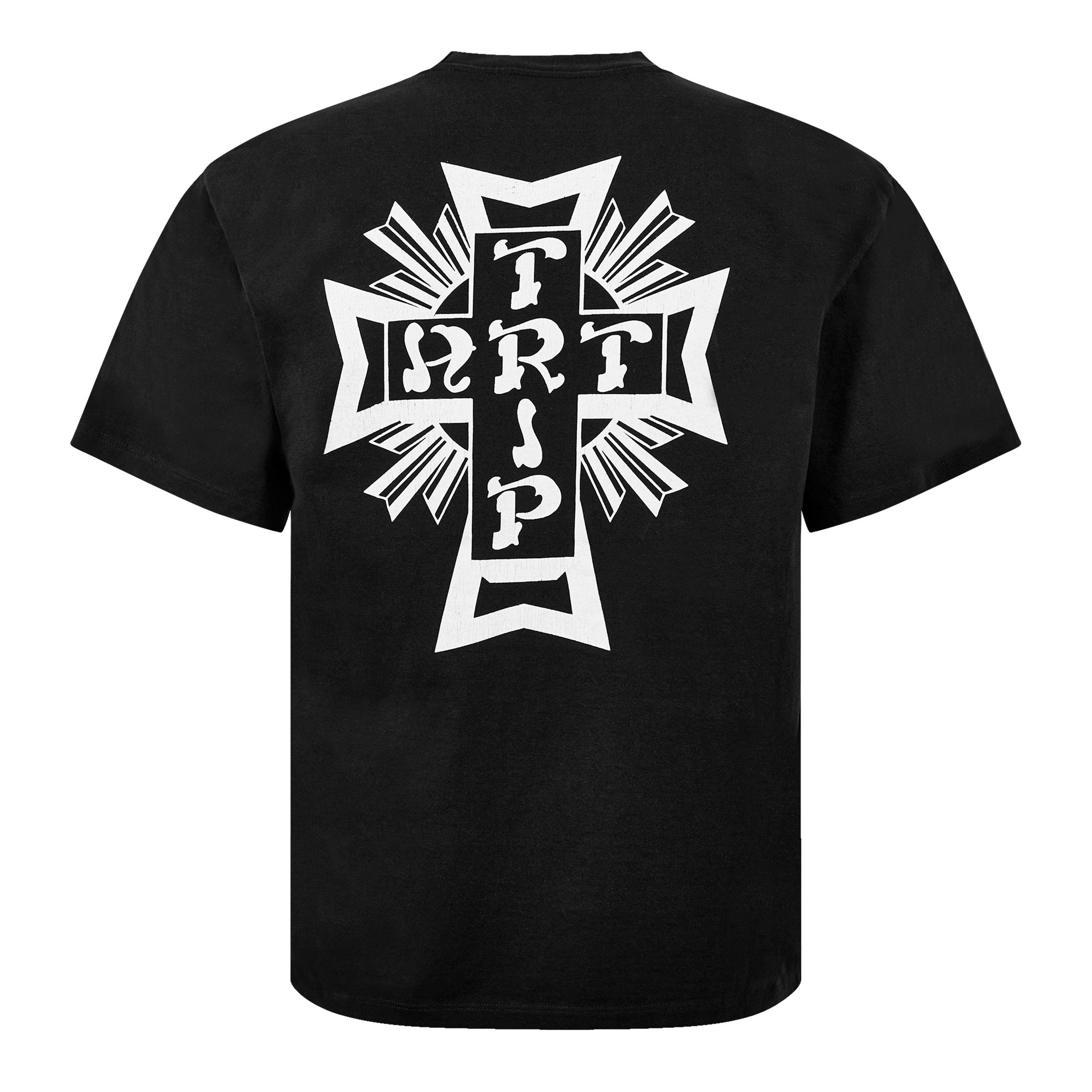 Yllw/Blk - Aries - Vintage Lords Of Art Trip Ss Tee - 6