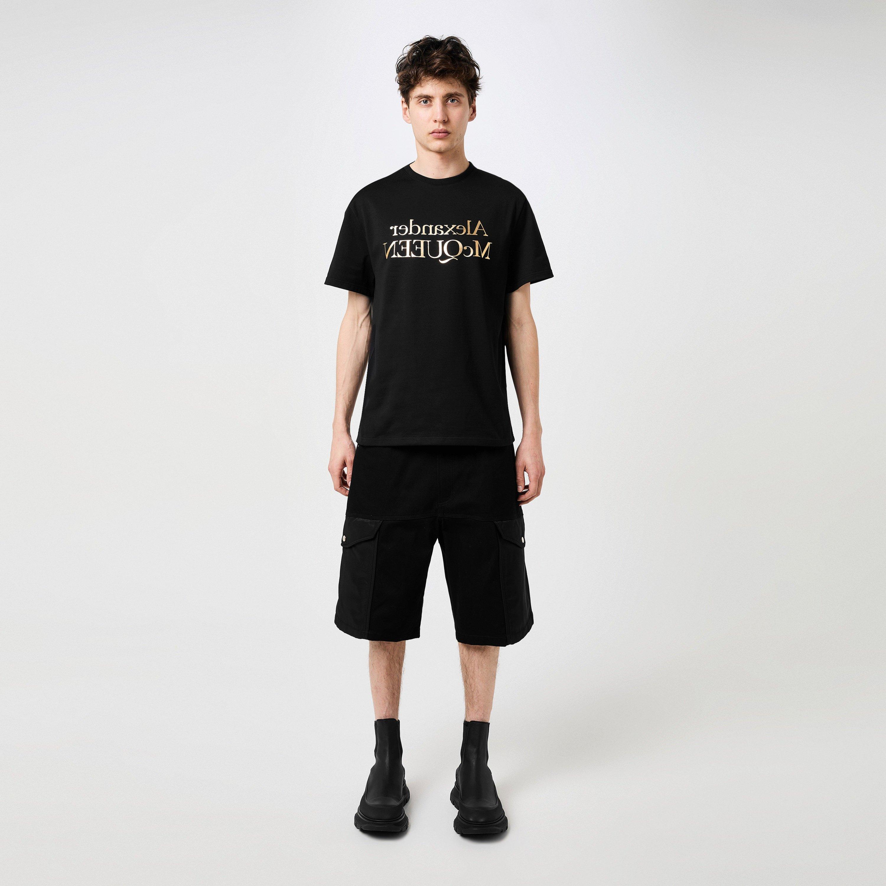 Alexander McQueen | Foil Logo T-Shirt | Regular Fit T-Shirts
