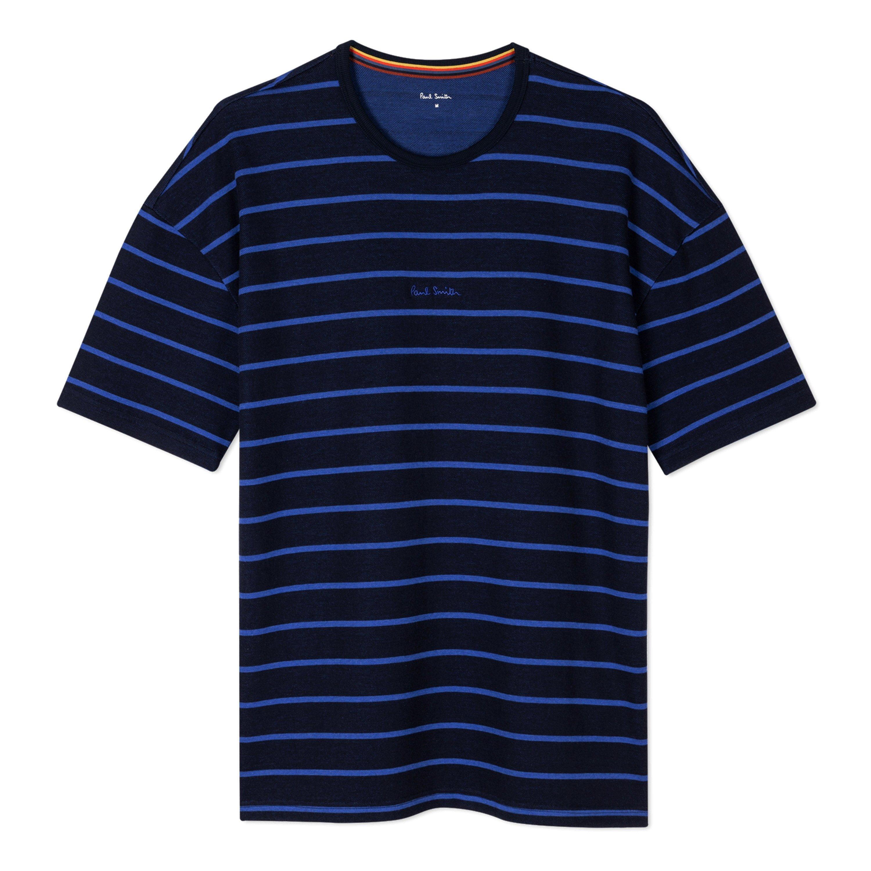 Blue 48 - Paul Smith - Stripe Longe T-Shirt - 5
