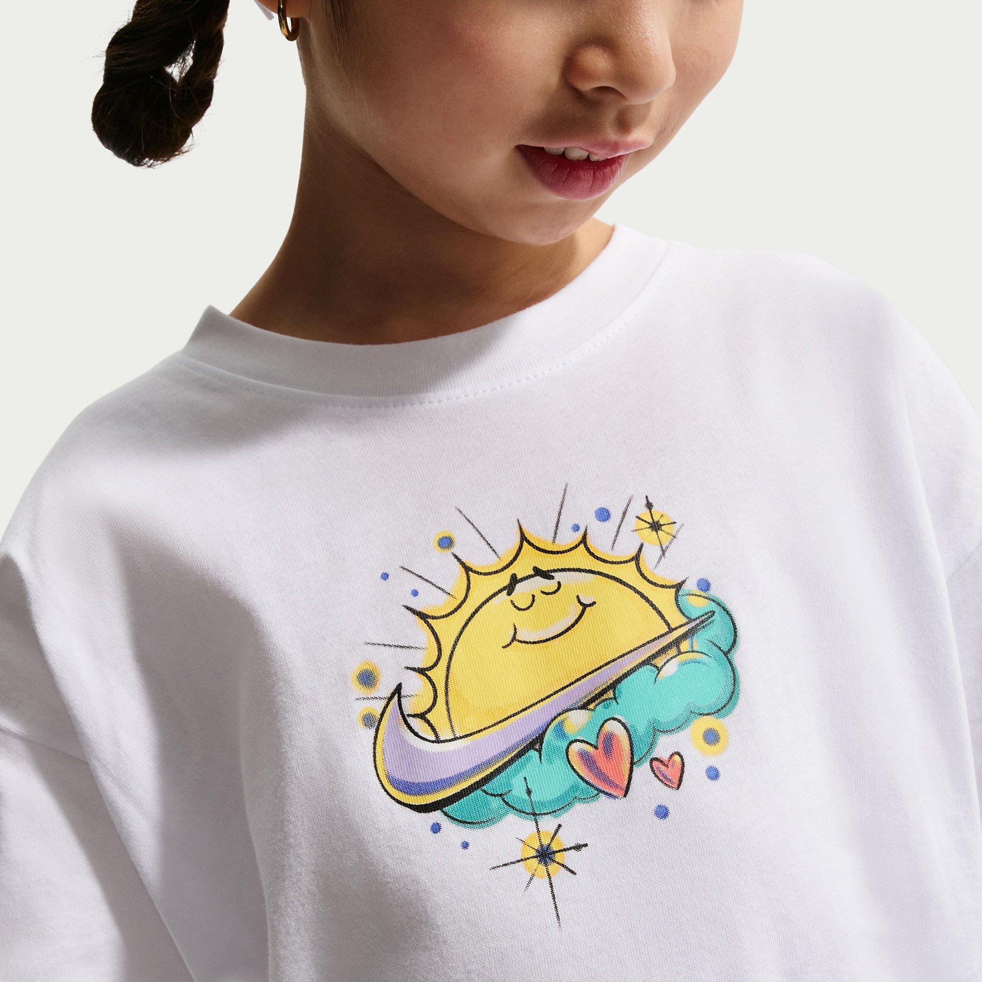 White - Nike - Kids' T-Shirt - 3