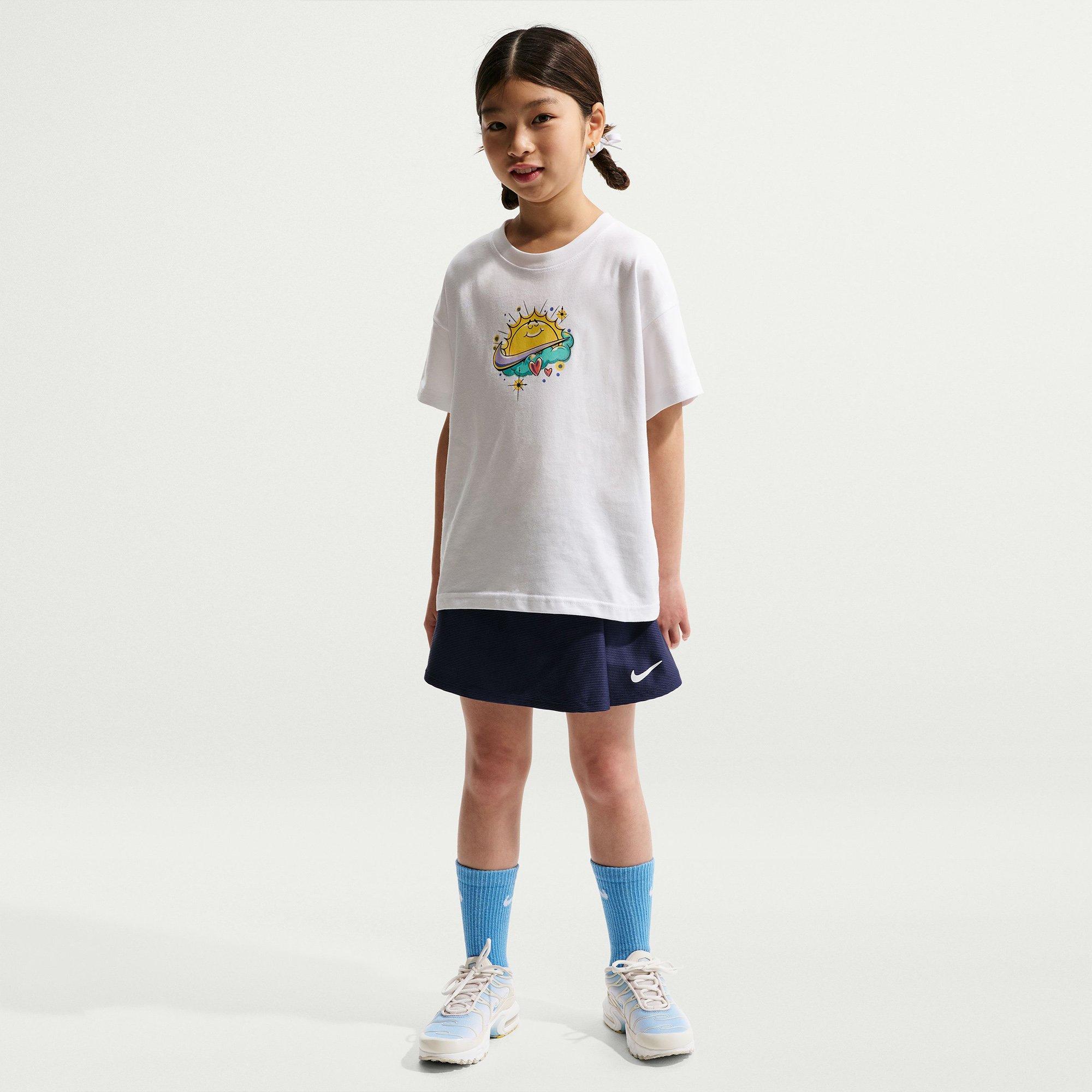 White - Nike - Kids' T-Shirt - 4