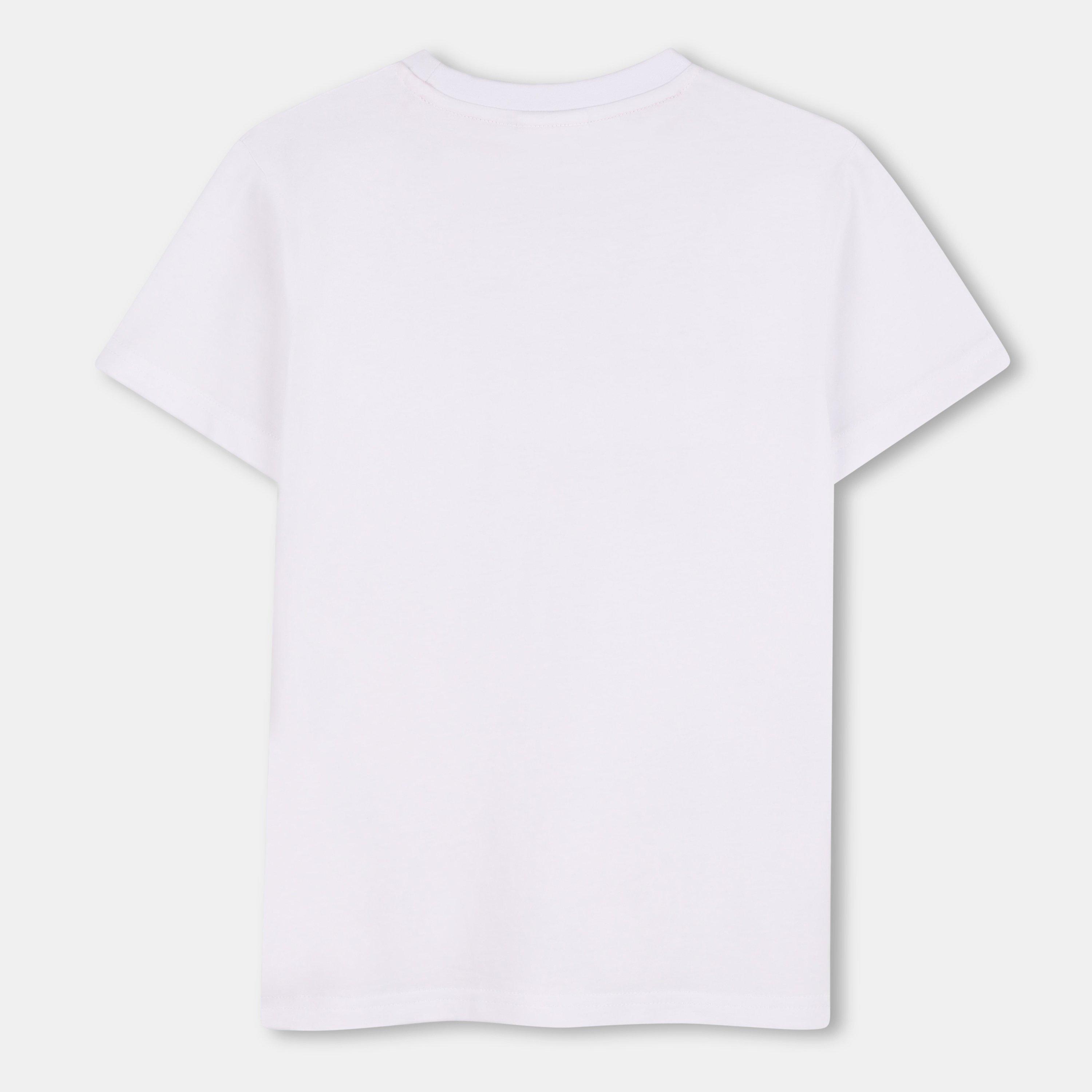 White 10P - Hugo - Kids Regular Fit T-Shirt - 2