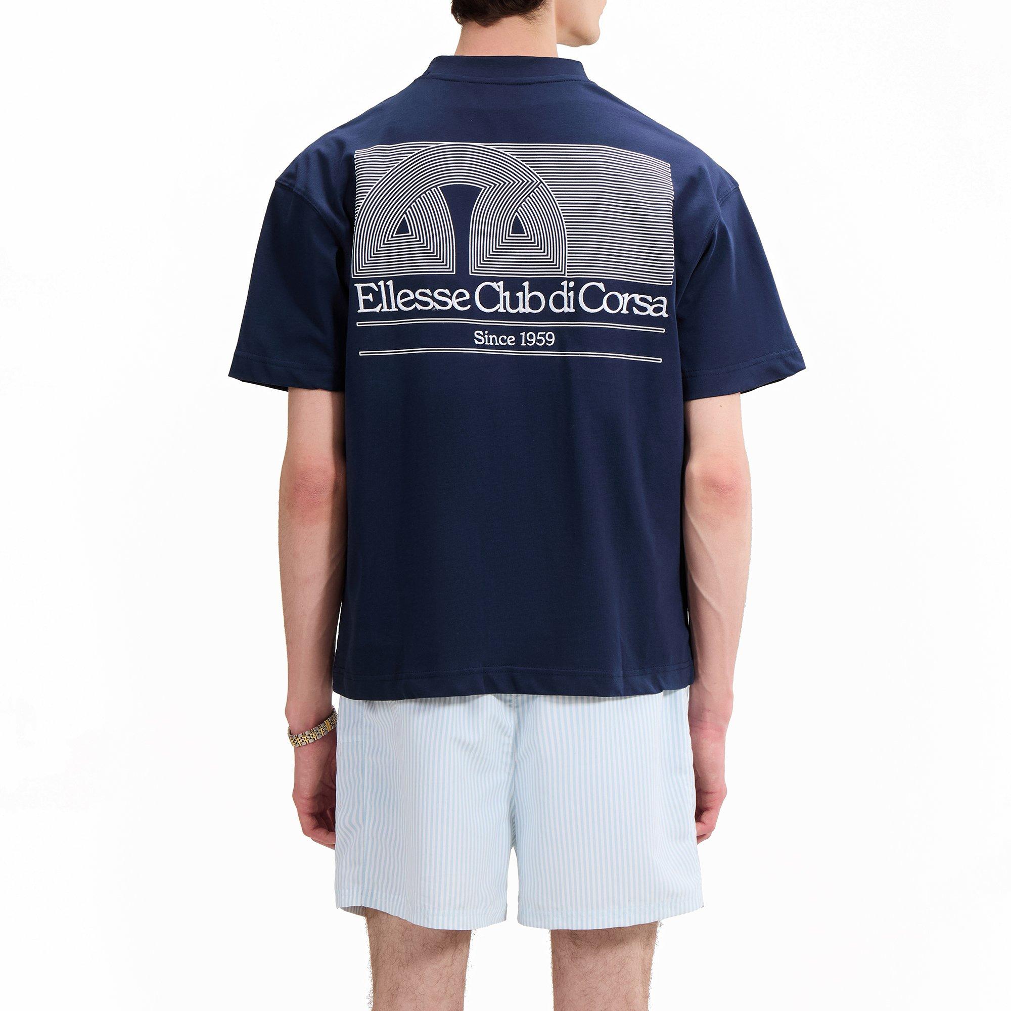 Marineblauw - Ellesse - Men's T-Shirt - 4