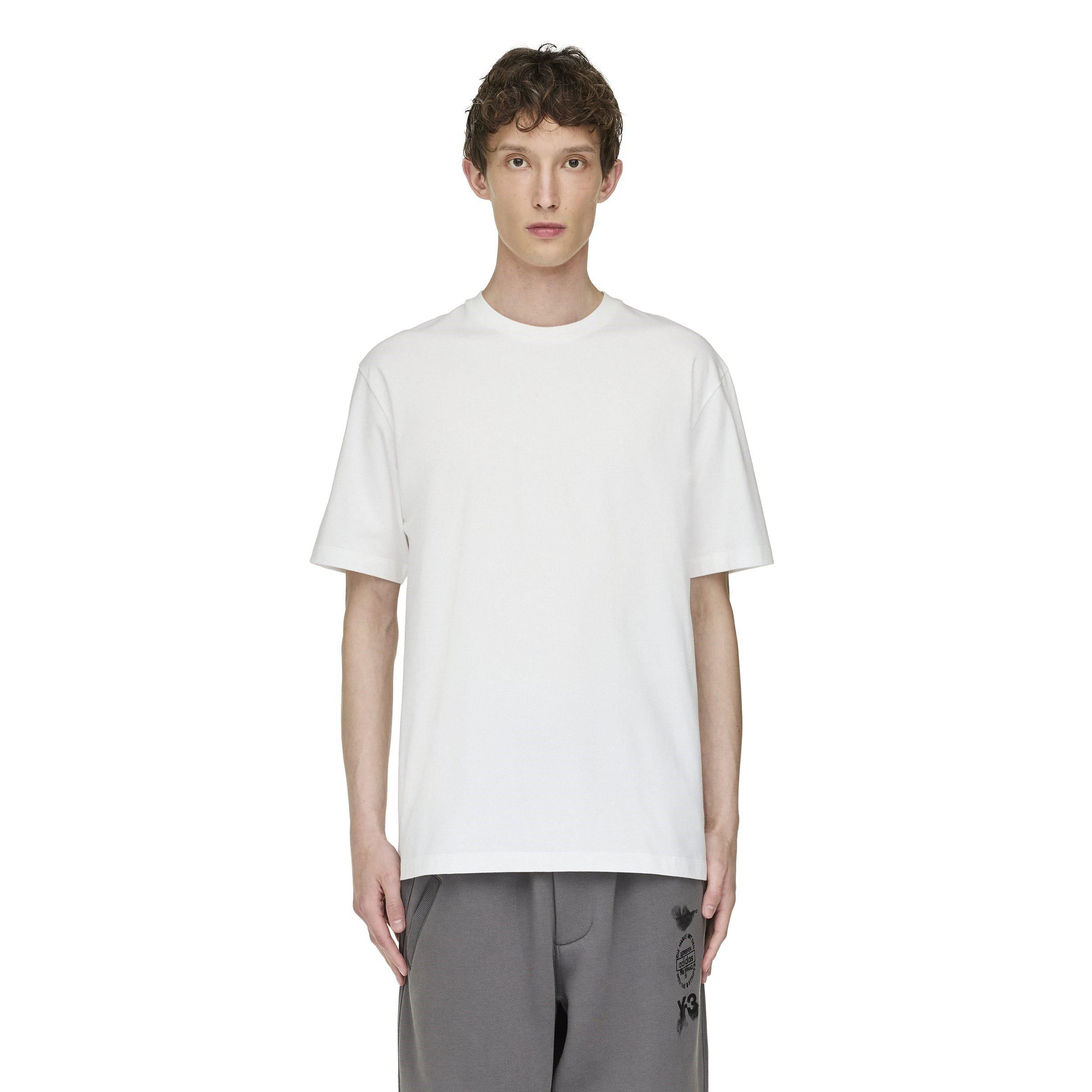 Bianco - Y3 - Men's Regular Fit T-Shirt - 3