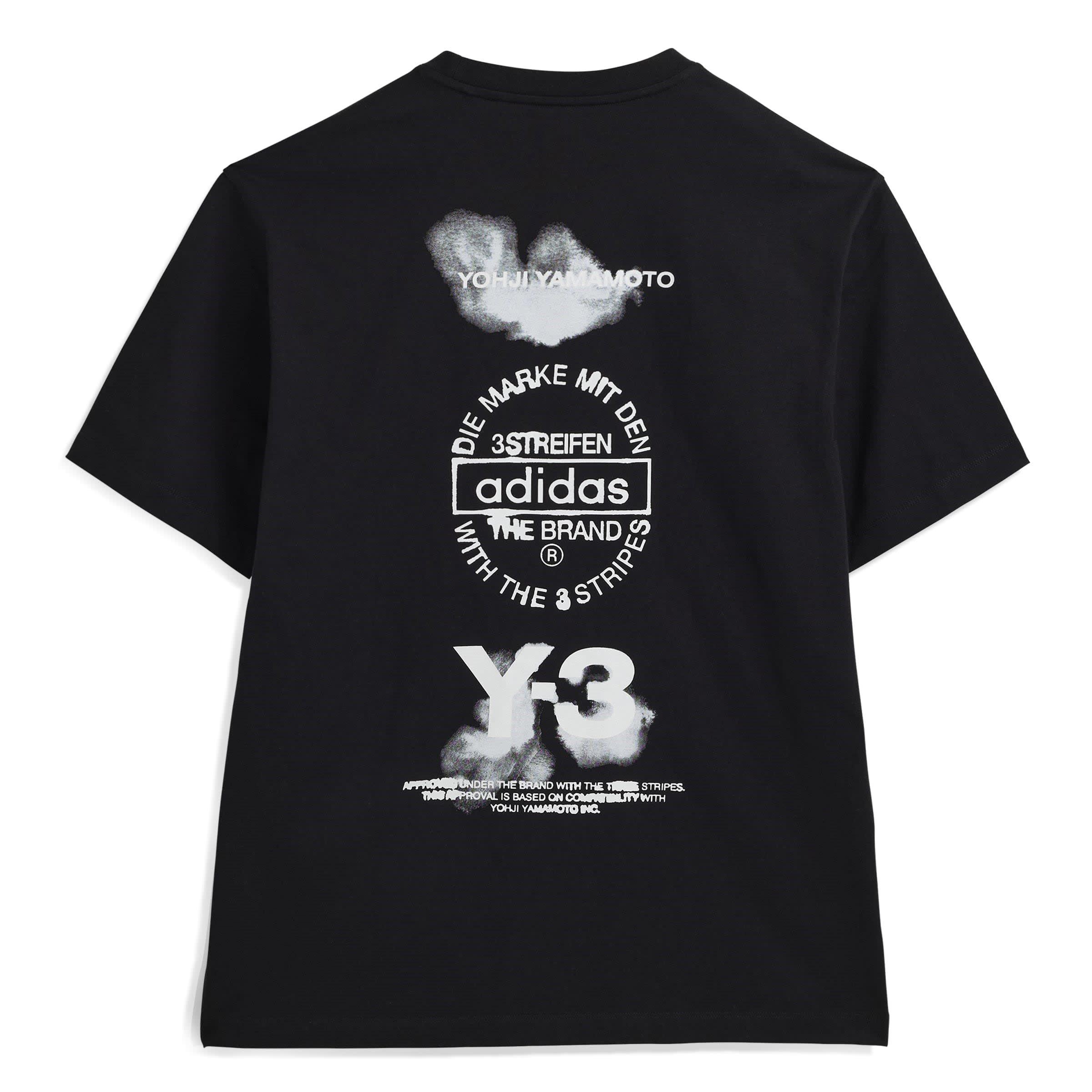 Black - Y3 - Men's T-Shirt - 1