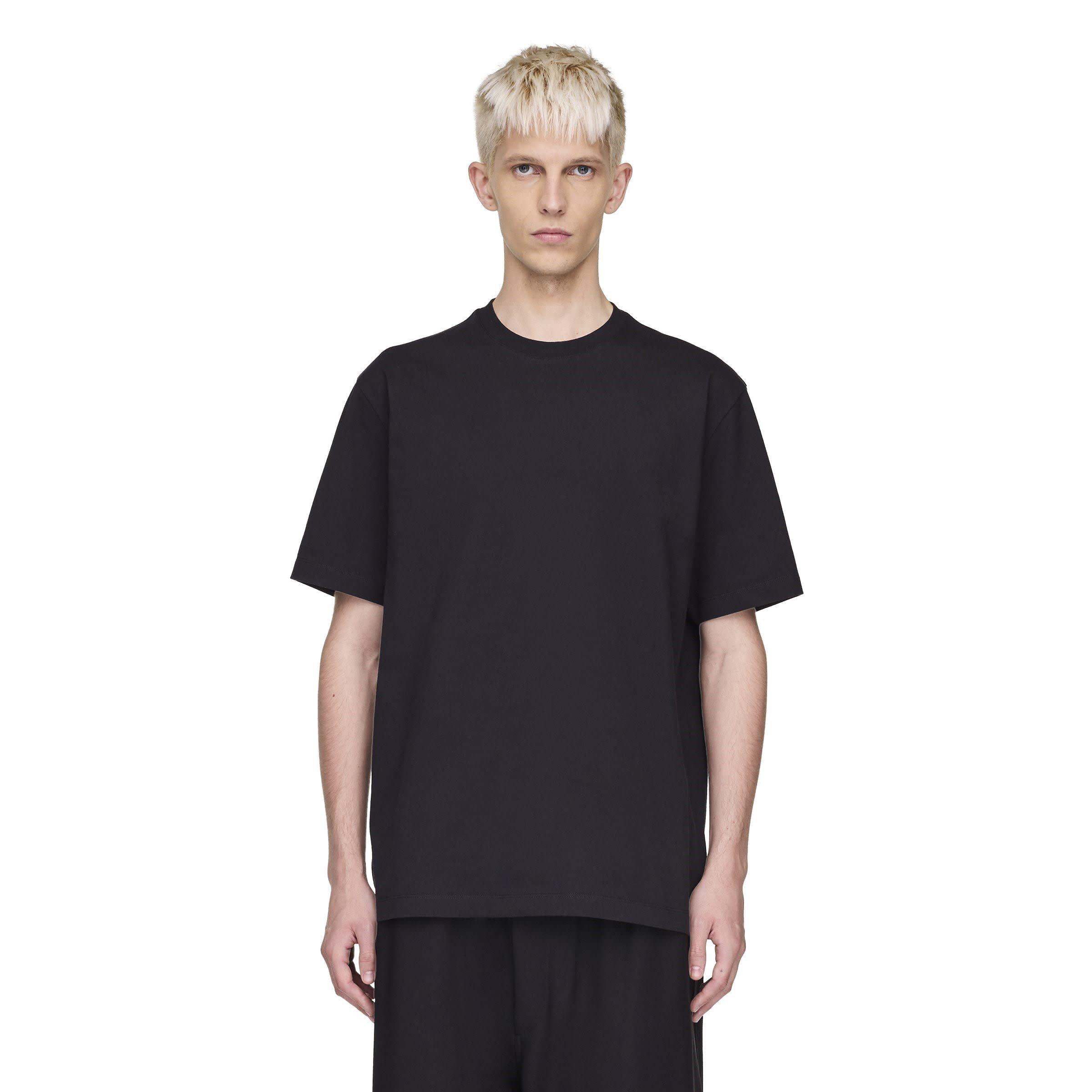Black - Y3 - Men's Regular Fit T-Shirt - 3