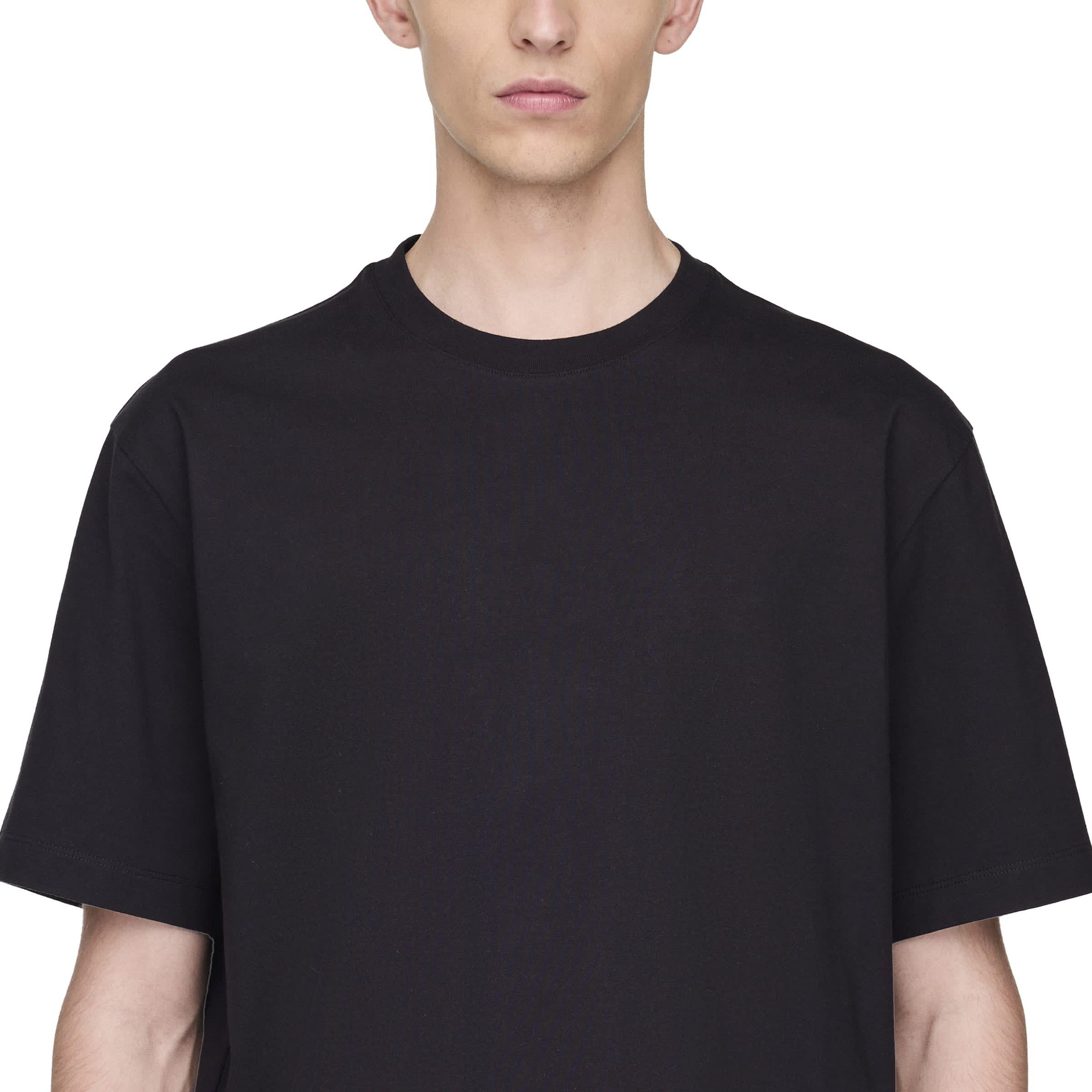 Black - Y3 - Men's Regular Fit T-Shirt - 9