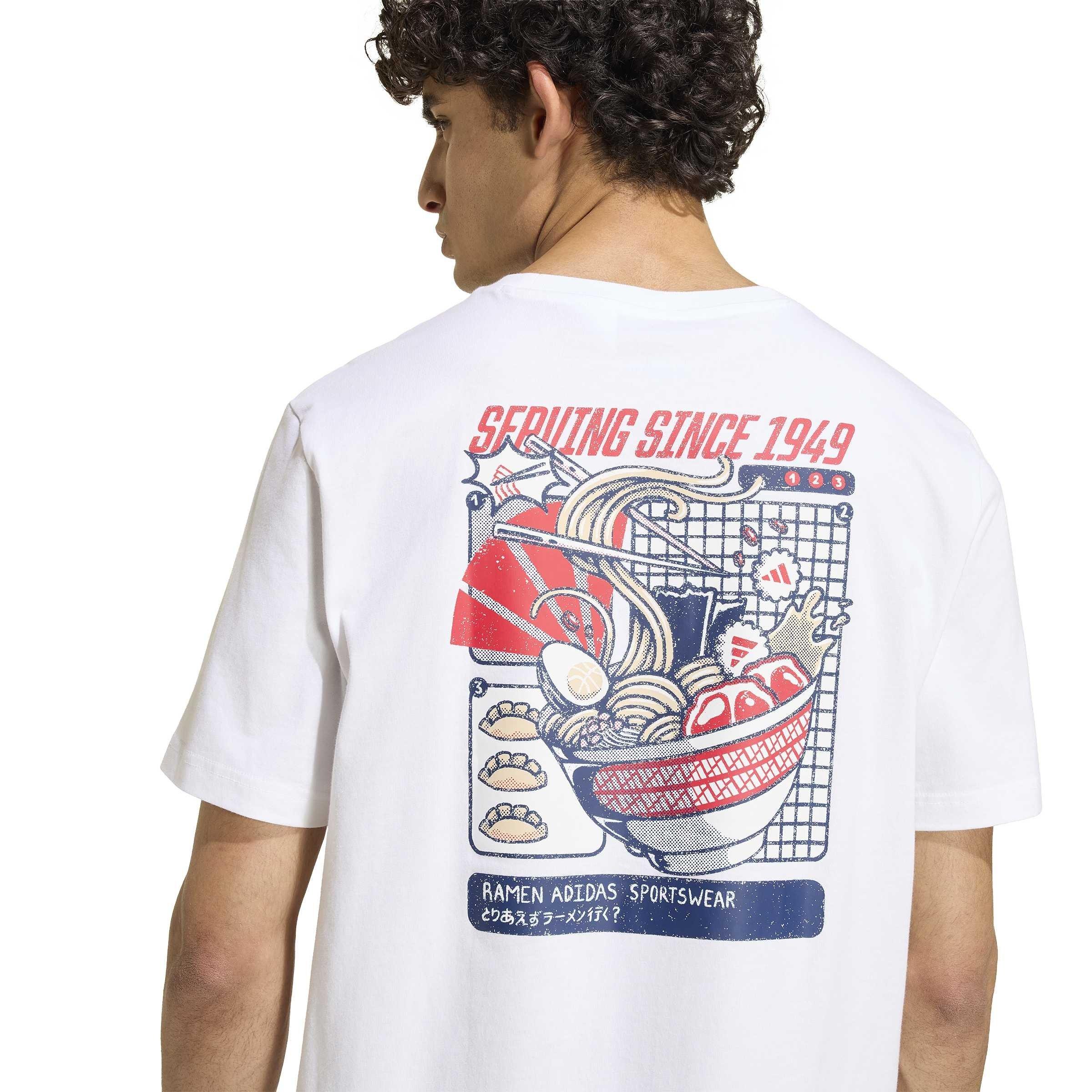 White - adidas - Adidas Ramen Tee Sn64 - 5