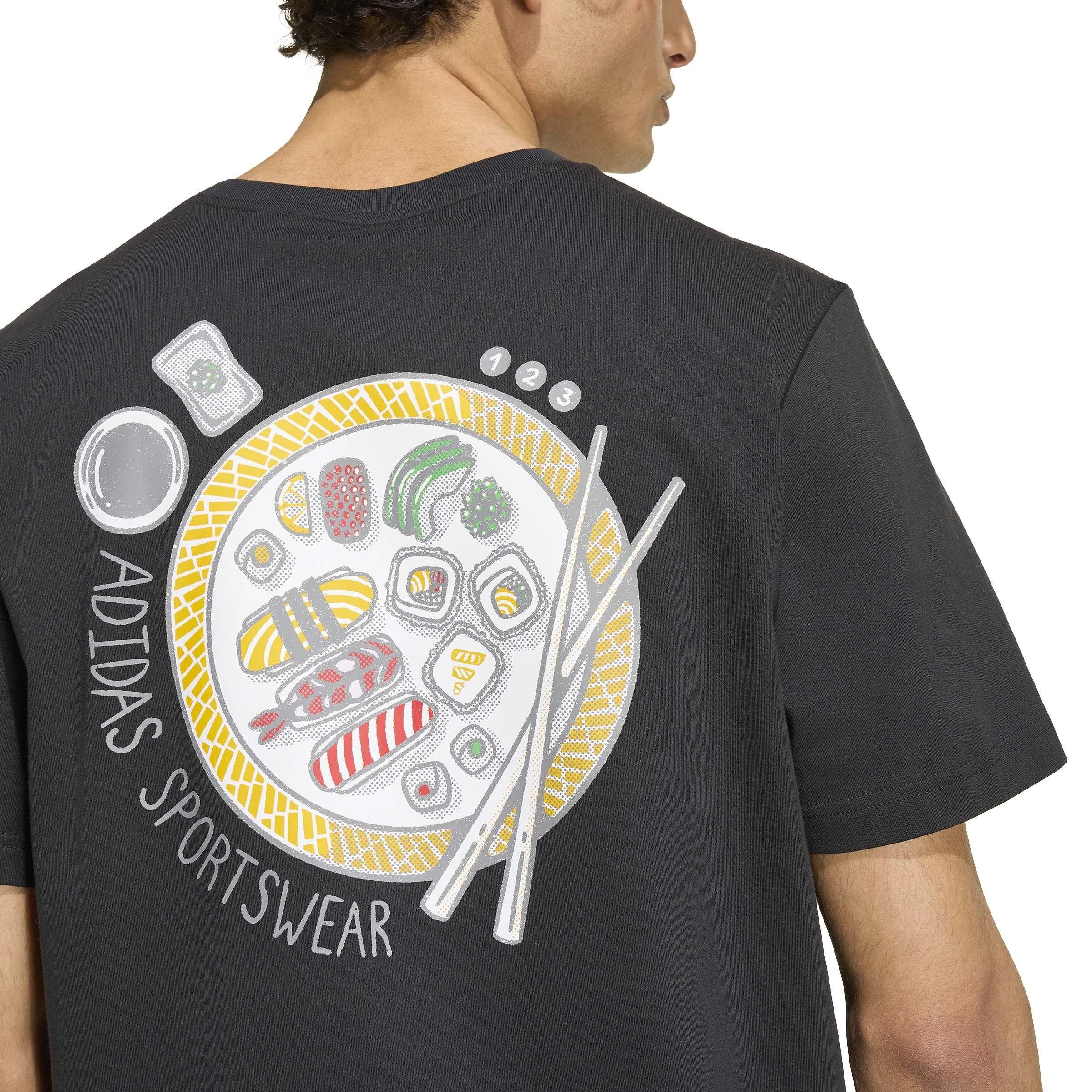 Black - adidas - Adidas Sushi Tee Sn64 - 5