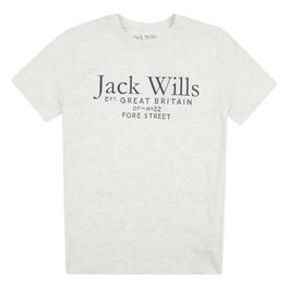 Jack Wills JW JW Script Tee Jn99