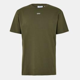 Off White Stamp Regular Fit T-Shirt