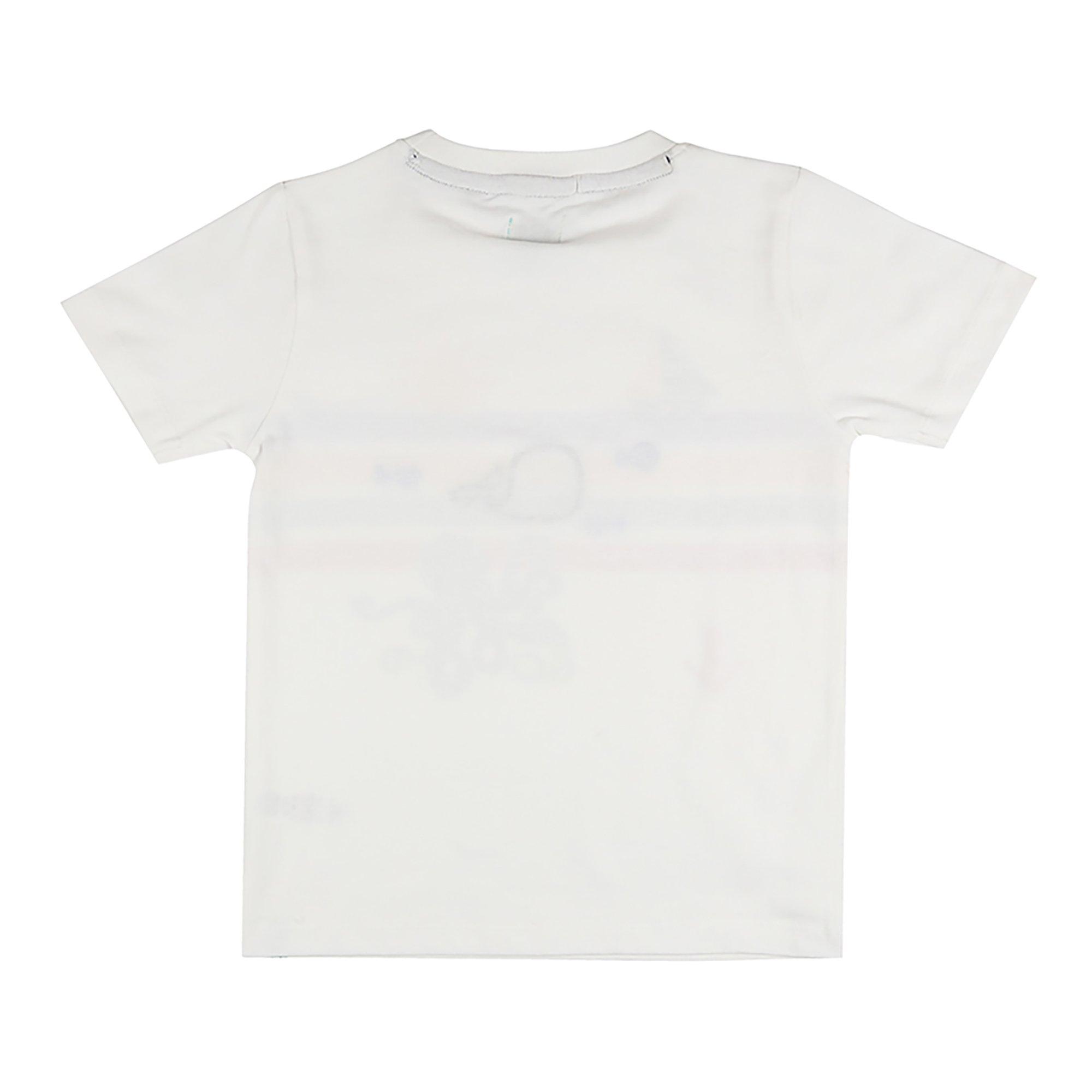 Branco - Lilly and Sid - LaS Retro Summer Regular Fit T-Shirt - 2
