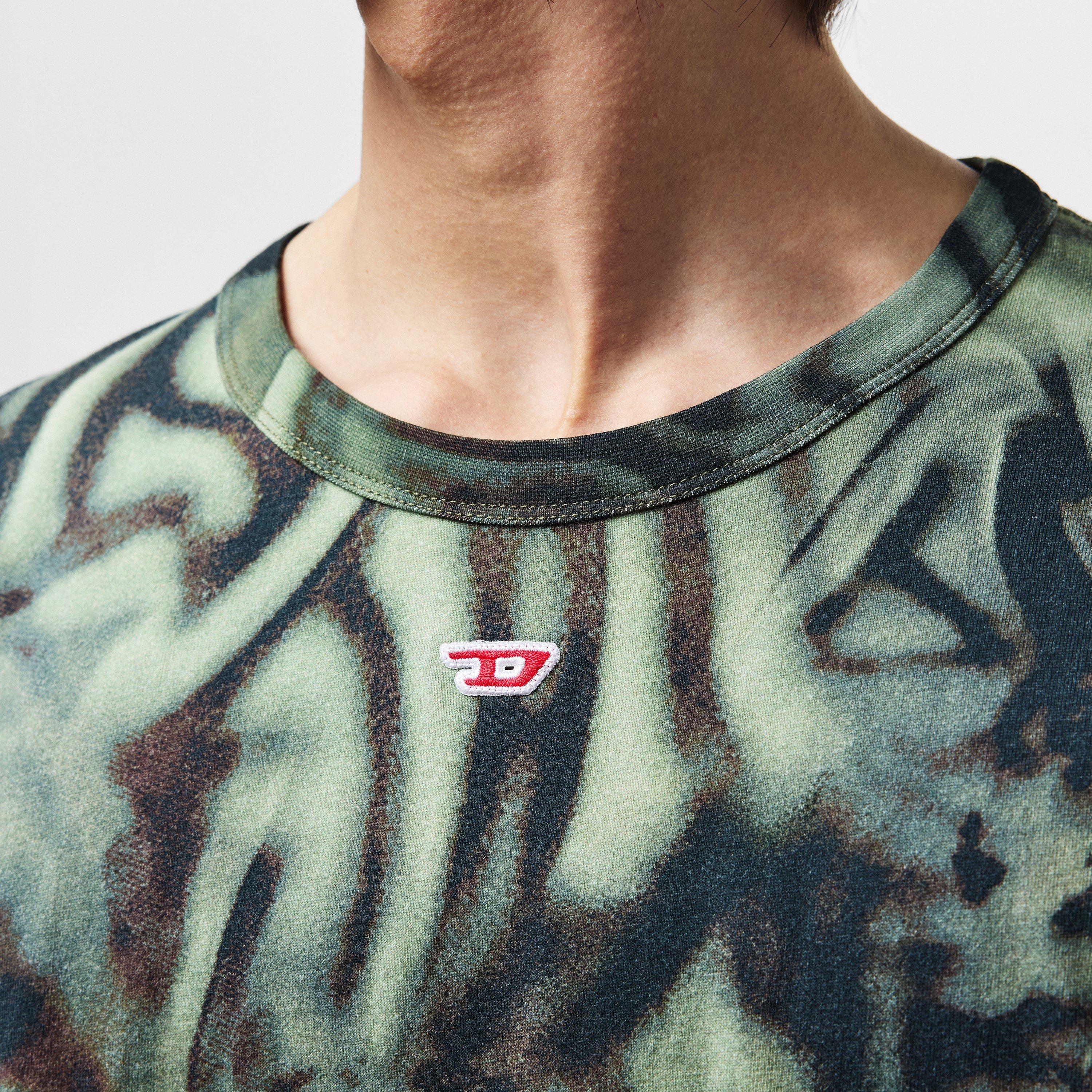 Multicolor - Diesel - Men's Regular Fit T-Shirt - 5