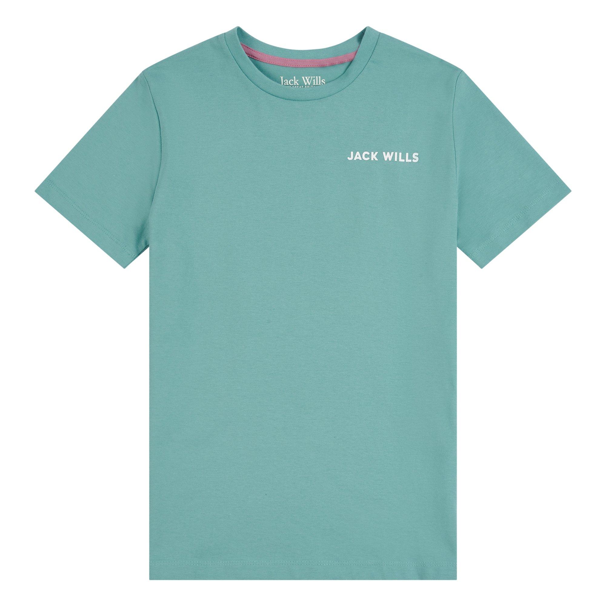 Olieblauw - Jack Wills - Sporting Goods T-Shirt - 1
