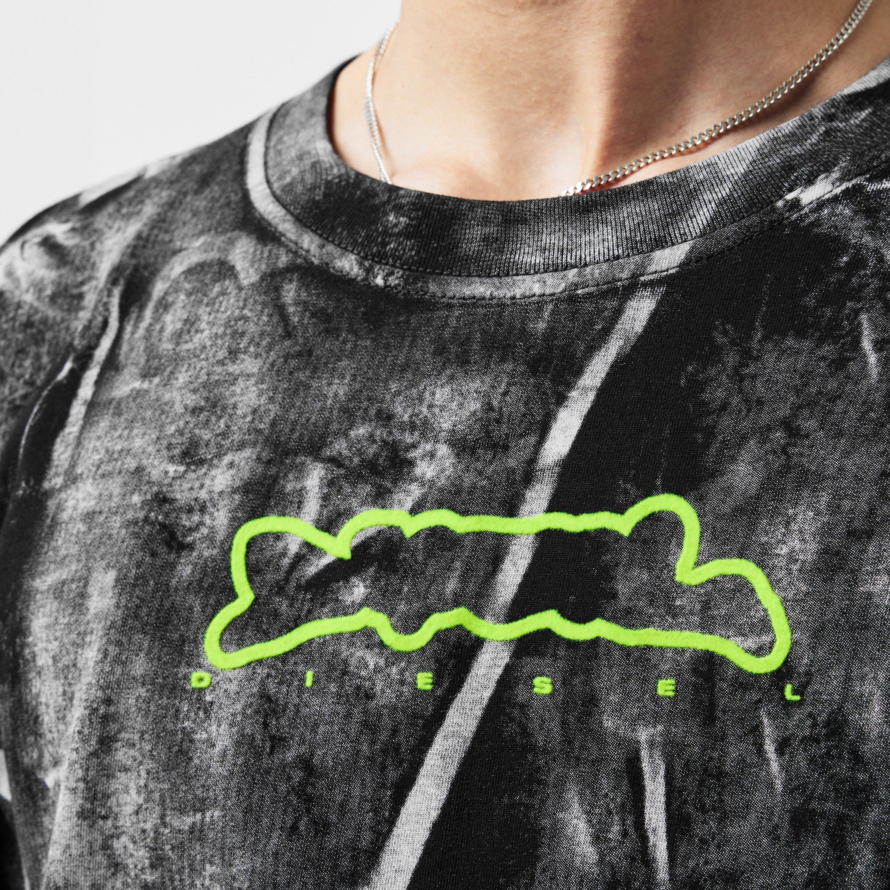 Multicolor - Diesel - Men's Regular Fit Long Sleeve T-Shirt - 5