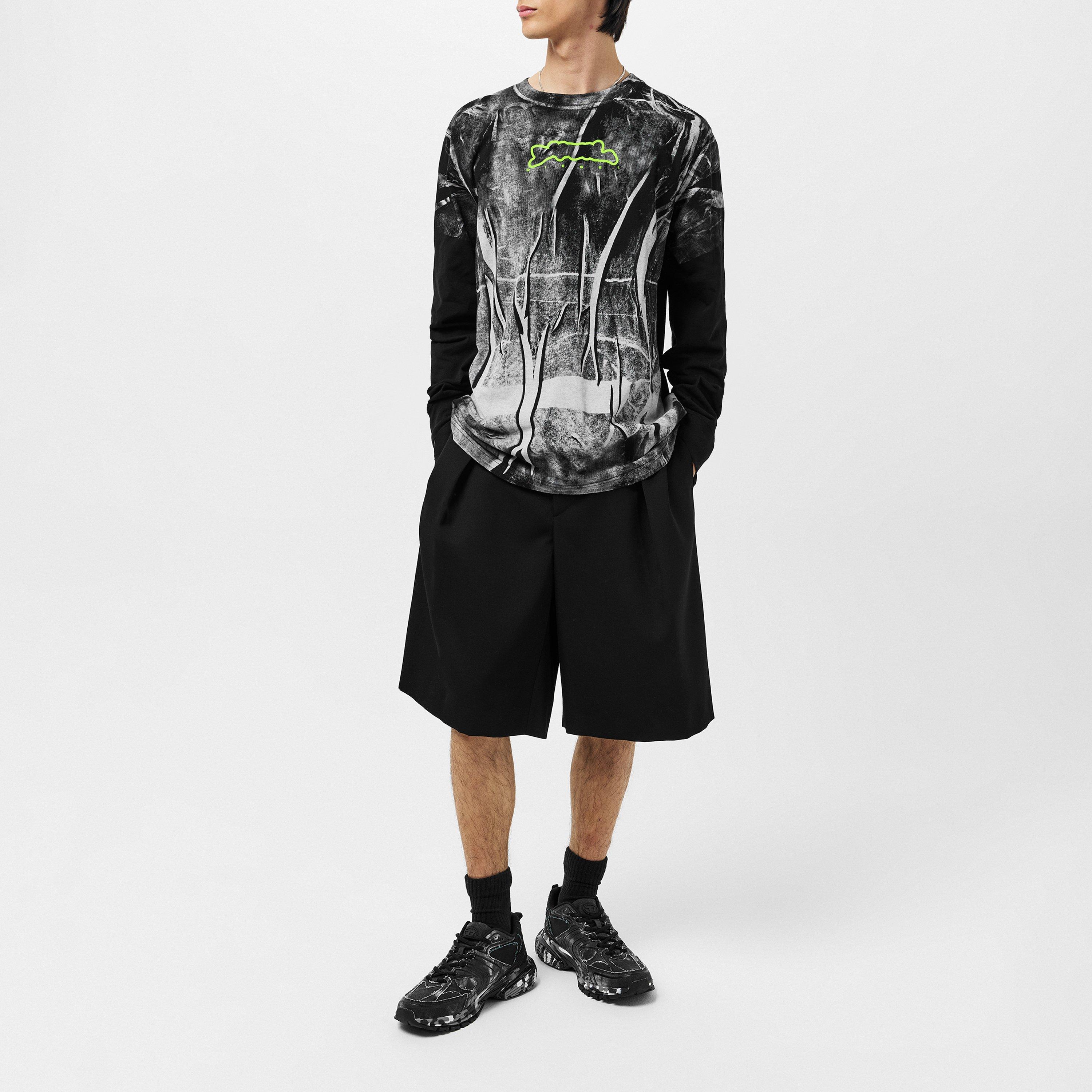 Multicolor - Diesel - Men's Regular Fit Long Sleeve T-Shirt - 6