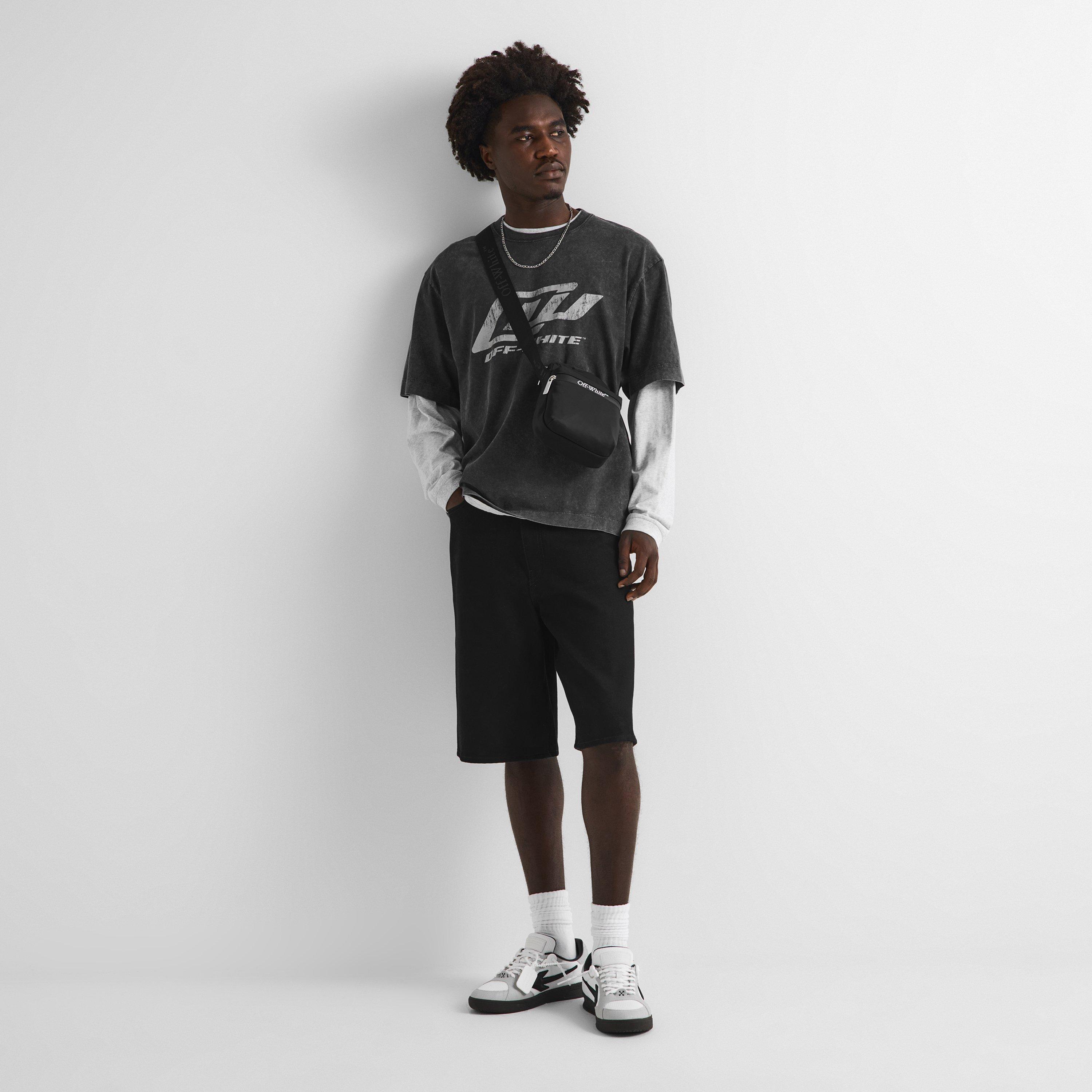 Black 0001 - Off White - Men's Oversized T-Shirt - 5