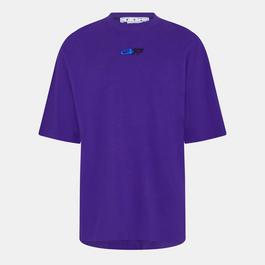 Off White Men's Exact Skate Short-Sleeve Regular Fit T-Shirt