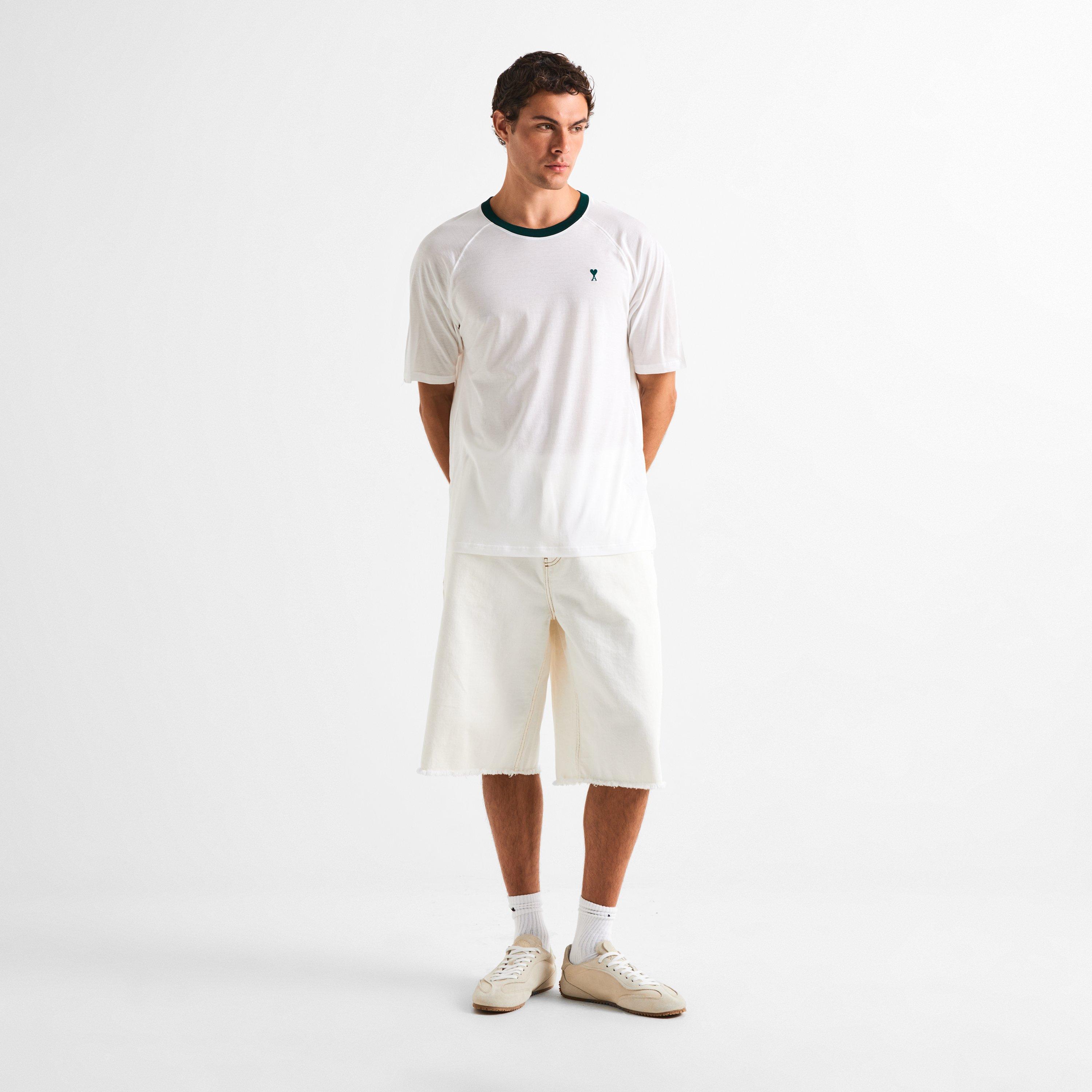 White - Ami Paris - Men's T-Shirt - 6