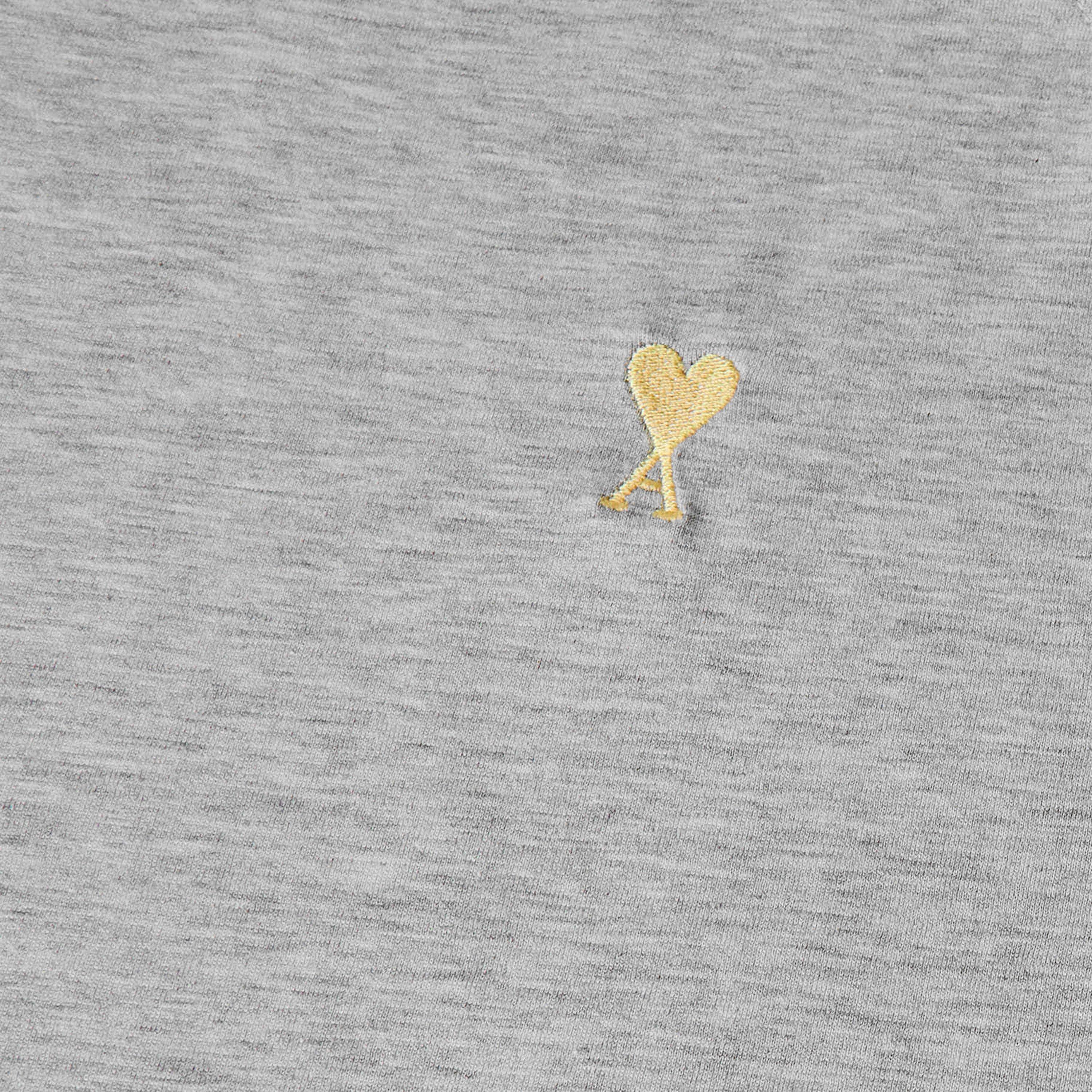 Grey - Ami Paris - Men's T-Shirt - 5