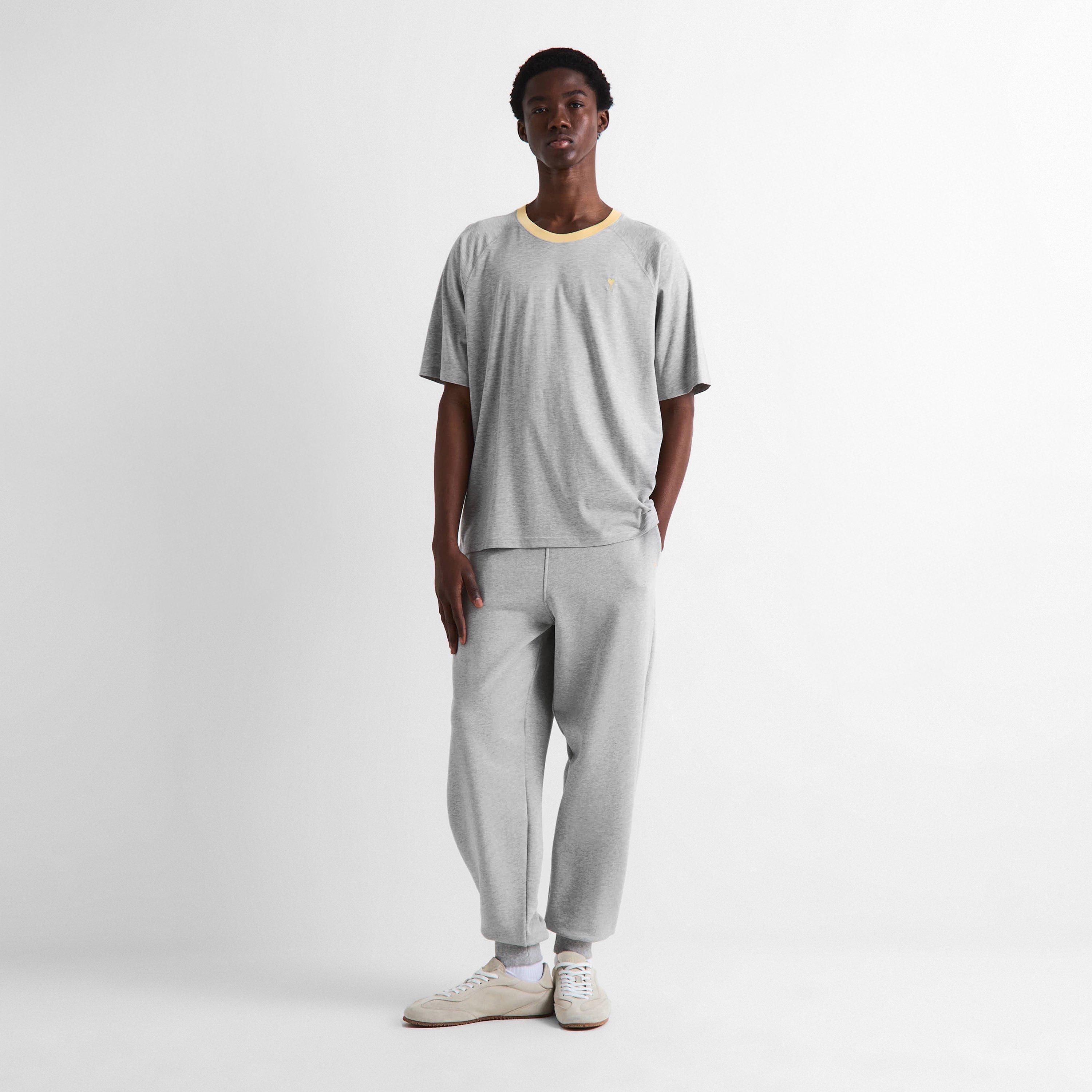 Grey - Ami Paris - Men's T-Shirt - 6