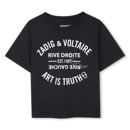 Zadig and Voltaire Colour Print T-Shirt Juniors