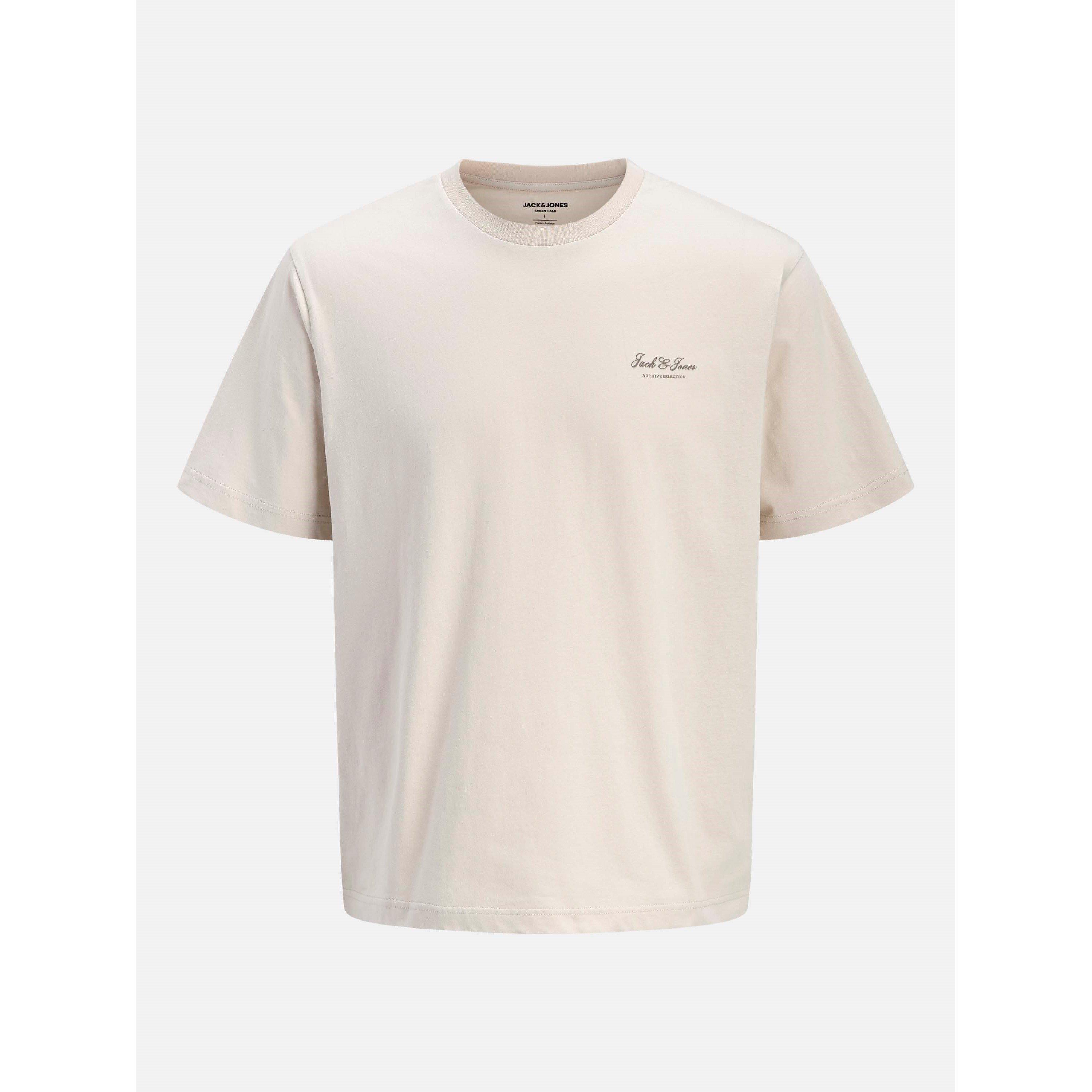 Jack And Jones Men's Jack + Archive Graph Sn63 - Moonbeam - 2XL