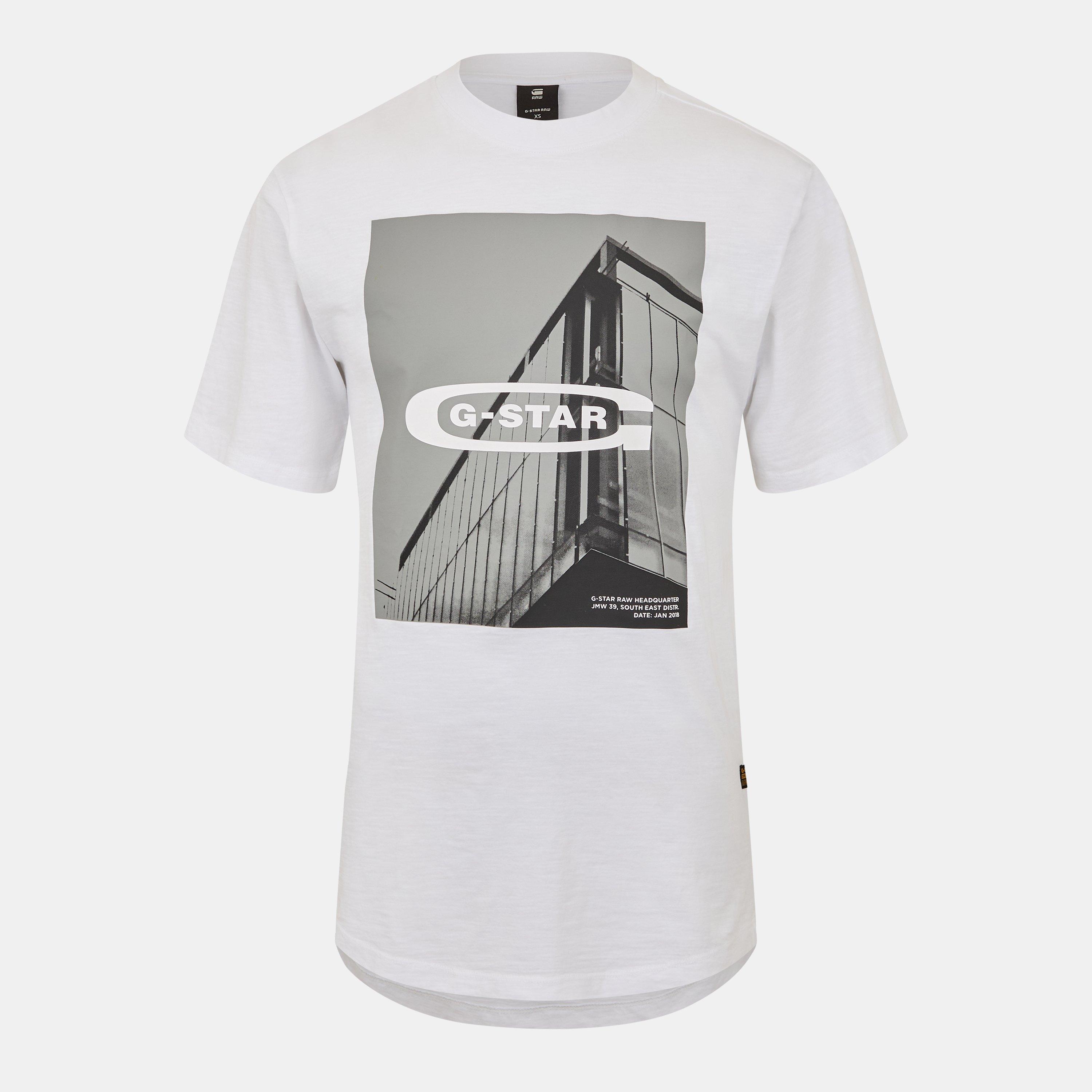 送料込★G-Star★Hq Oldskool Logo Lash Tシャツ HQ Old School Logo Lash T-Shirt | Red | G-STAR® CY